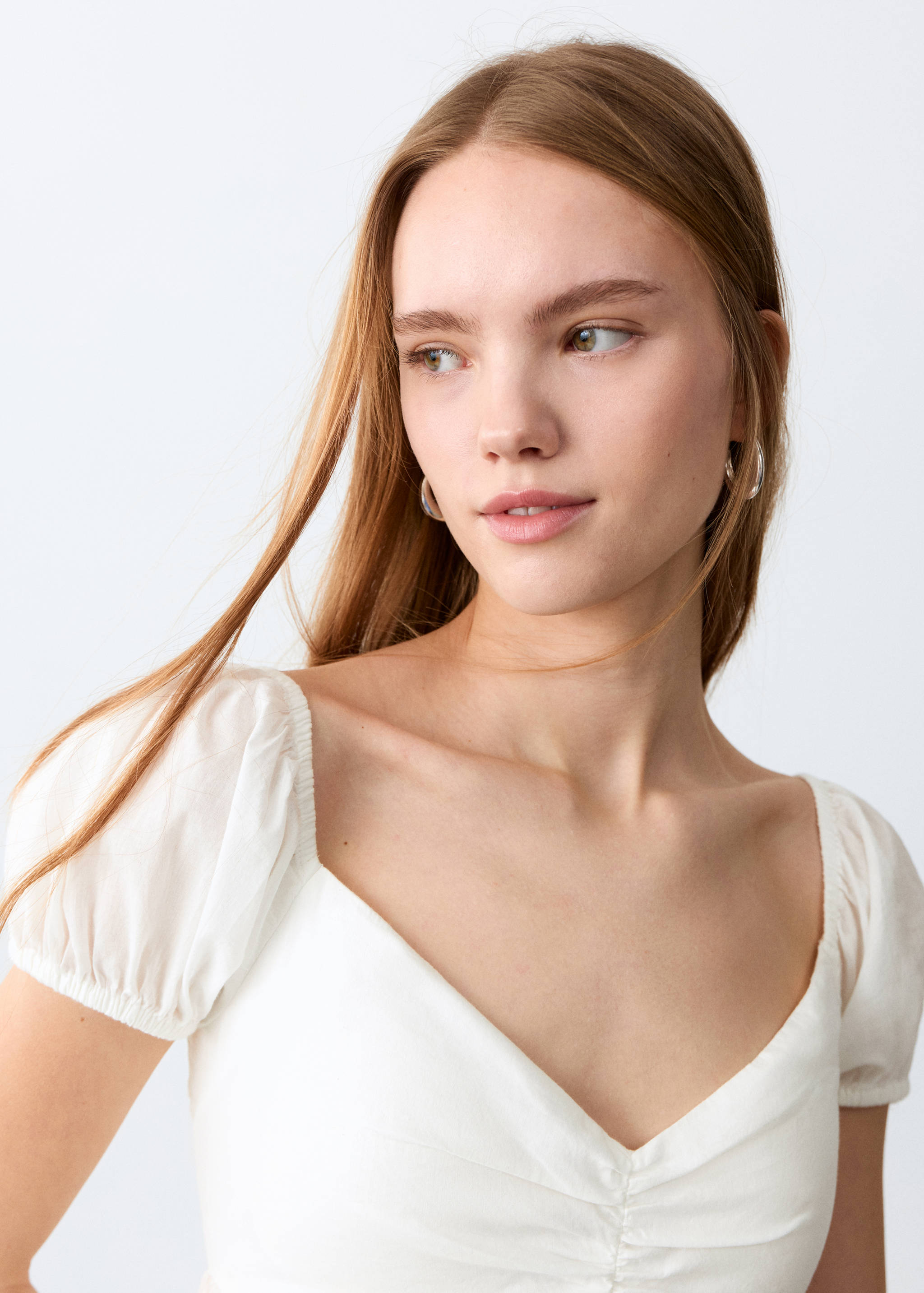 Cotton crop top - Details of the article 1