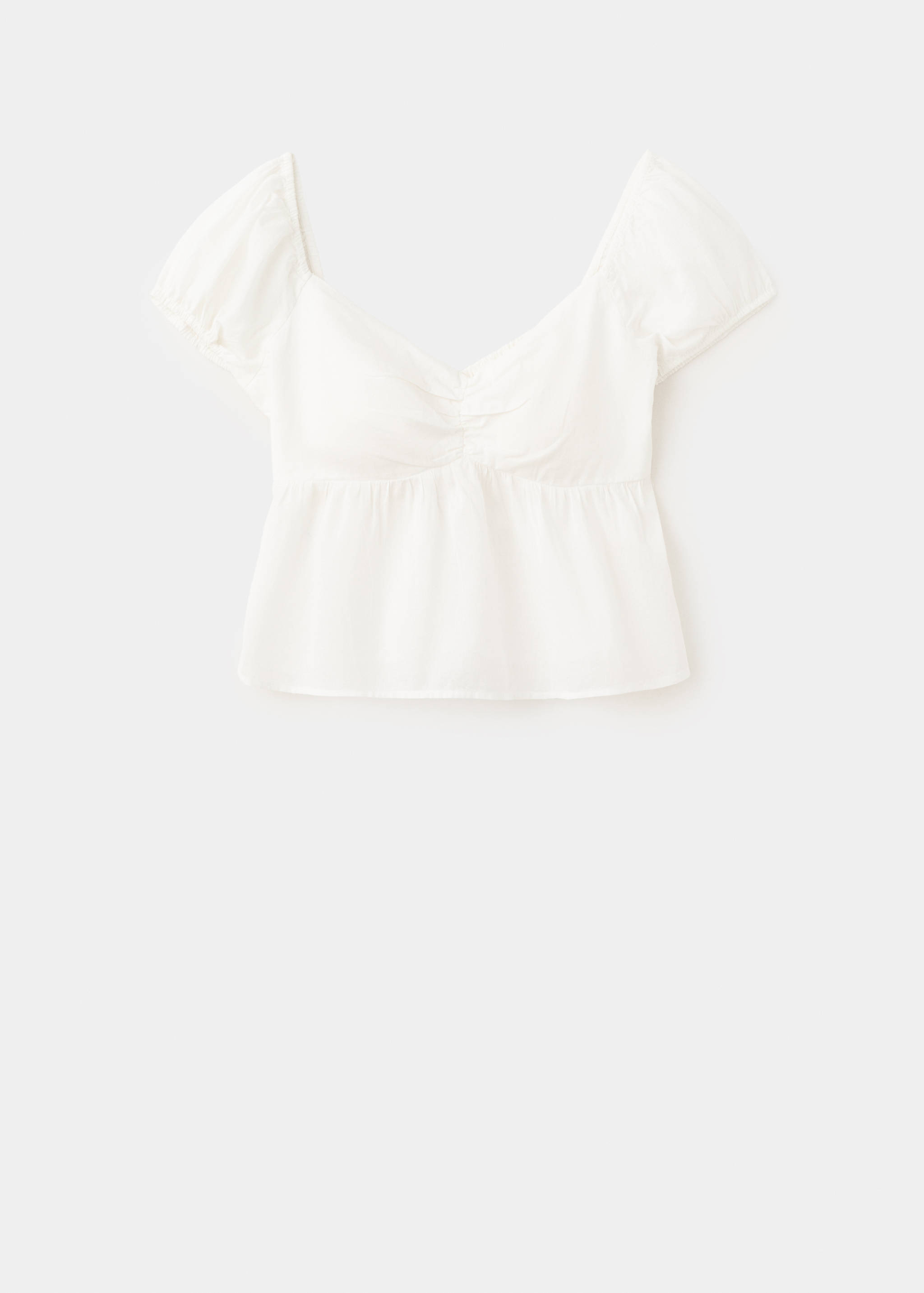 Cotton crop top - Article without model