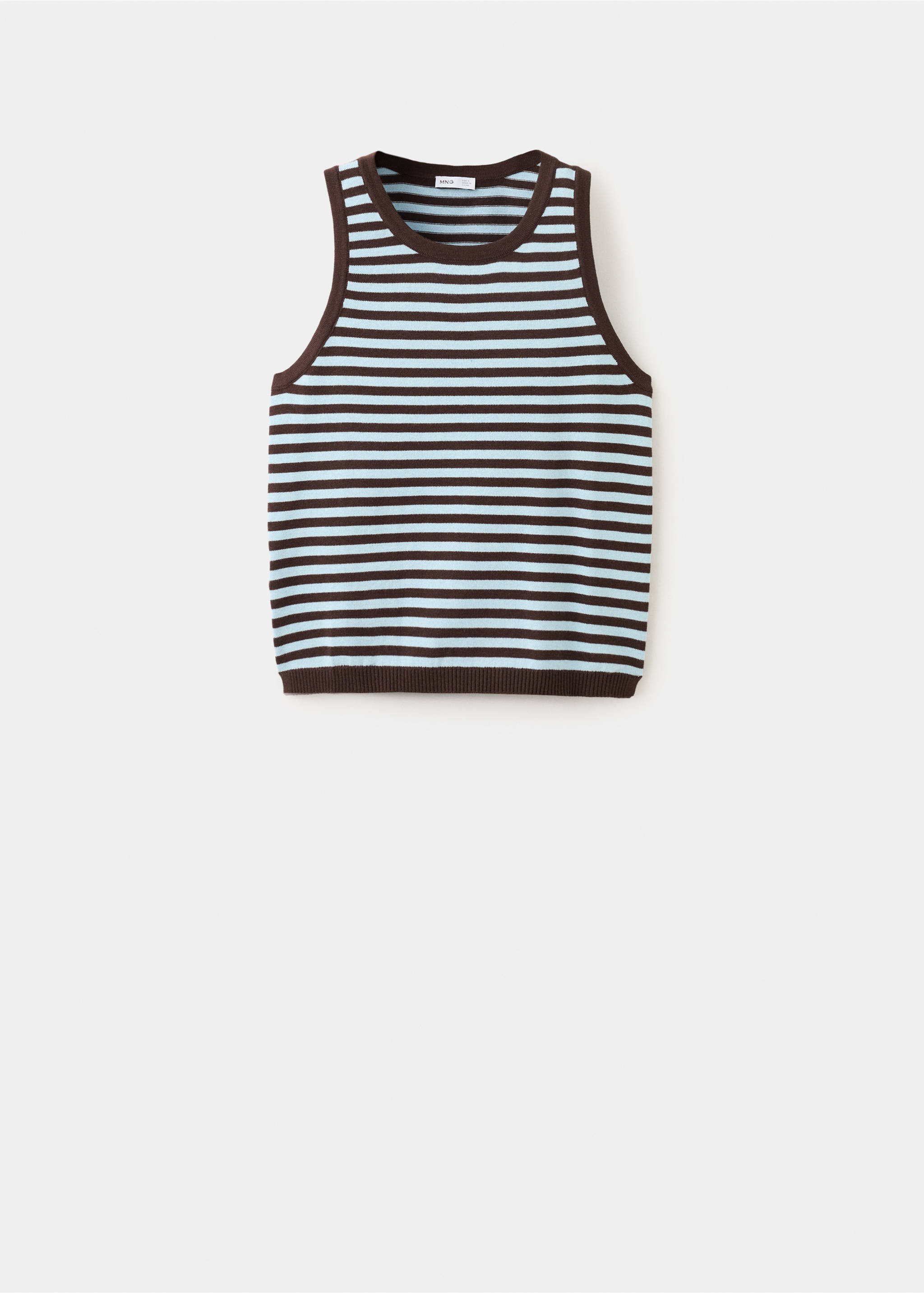Top punto rayas - Artículo sin modelo, Marrón. Ref: 27026354-00.