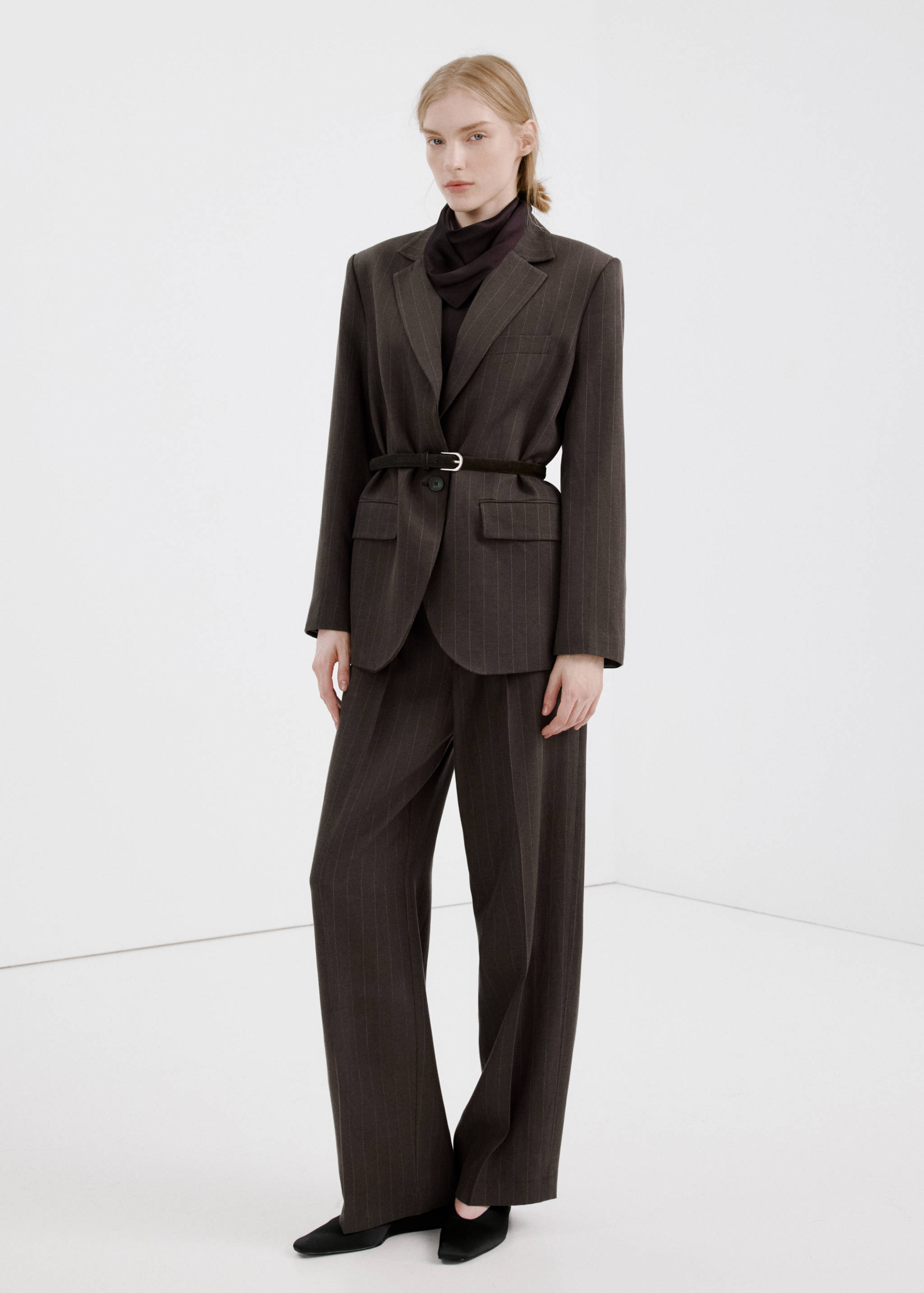 Lyocell suit trousers - General plane