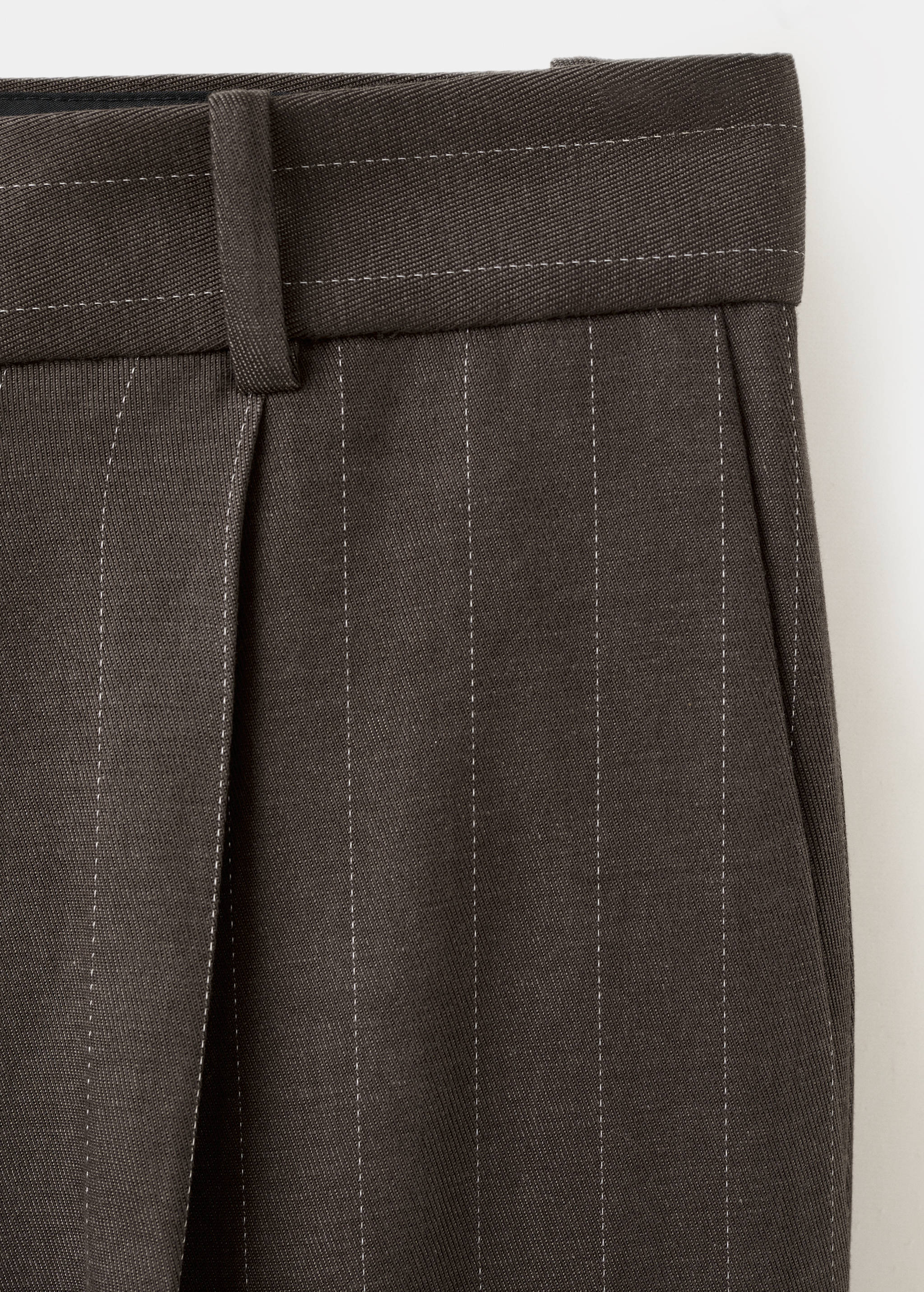 Lyocell suit trousers - Details of the article 0