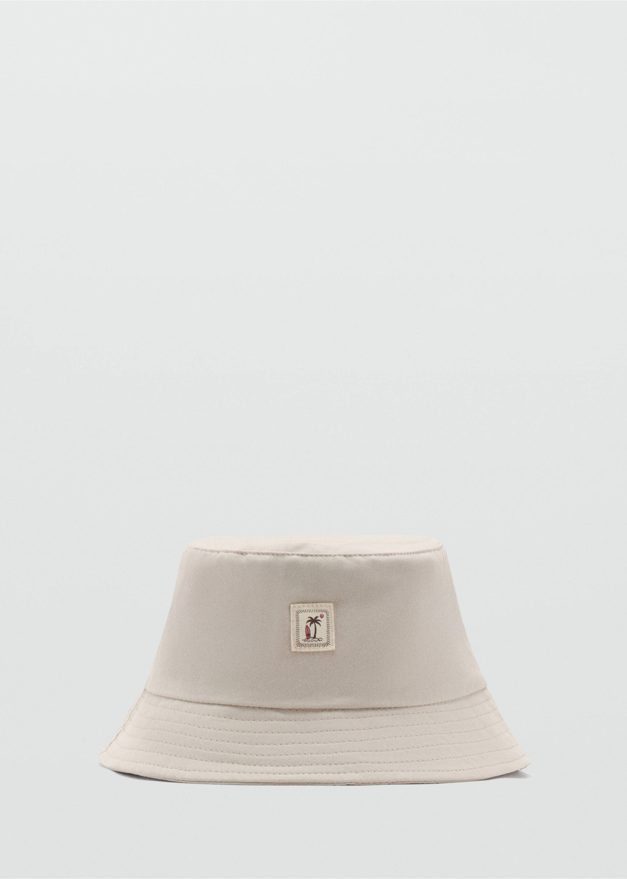 Gorro bucket bordado - Artículo sin modelo, Arena. Ref: 27026358-00.