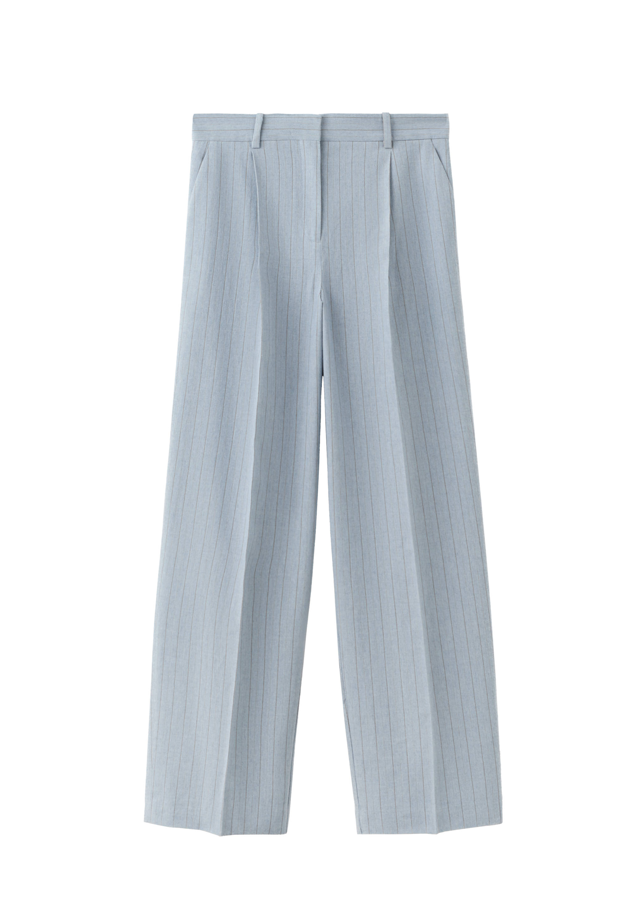 Pinstripe suit trousers - Details of the article 7