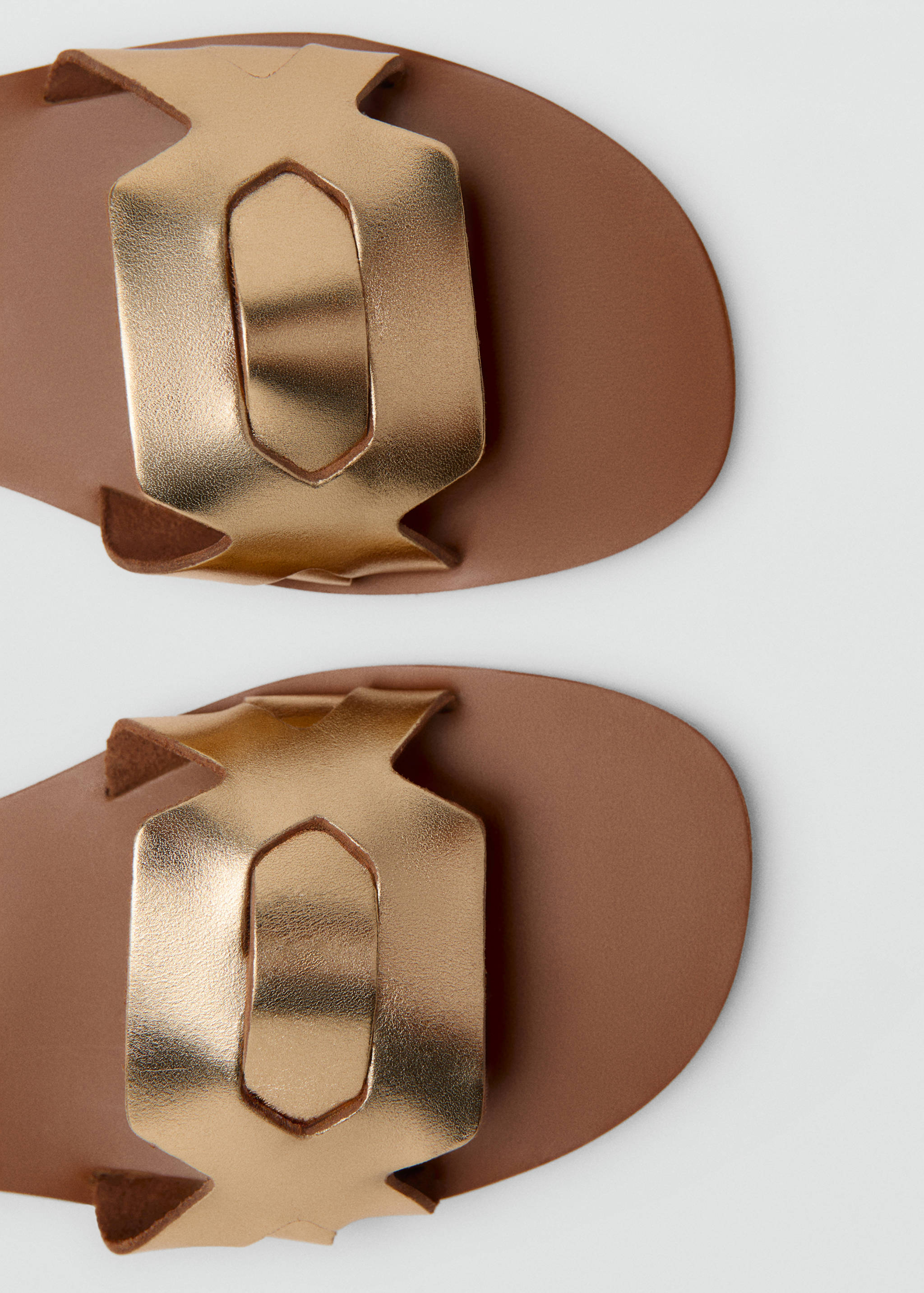 Leather sandals with straps - Details of the article 2