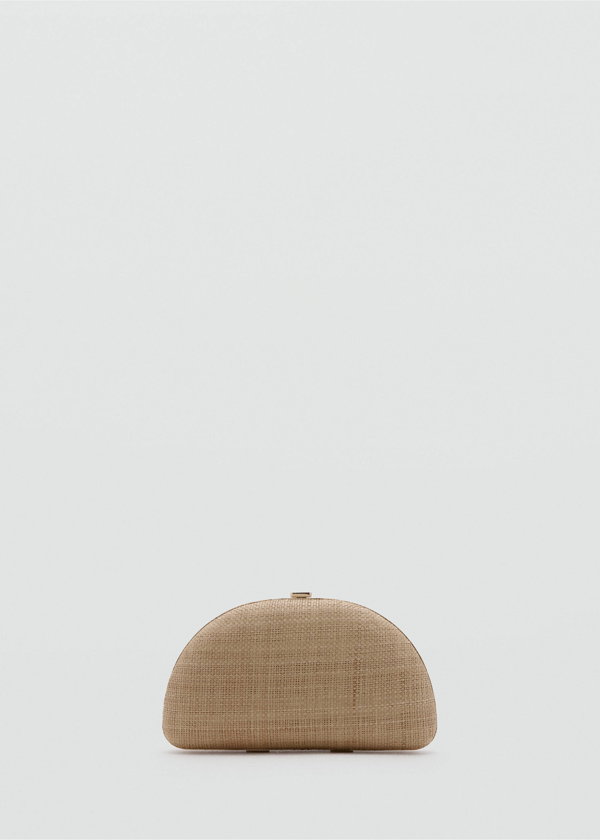 Клатч из натурального волокна - Изделие без модели, Бежевый. Ref: 27026718-00.