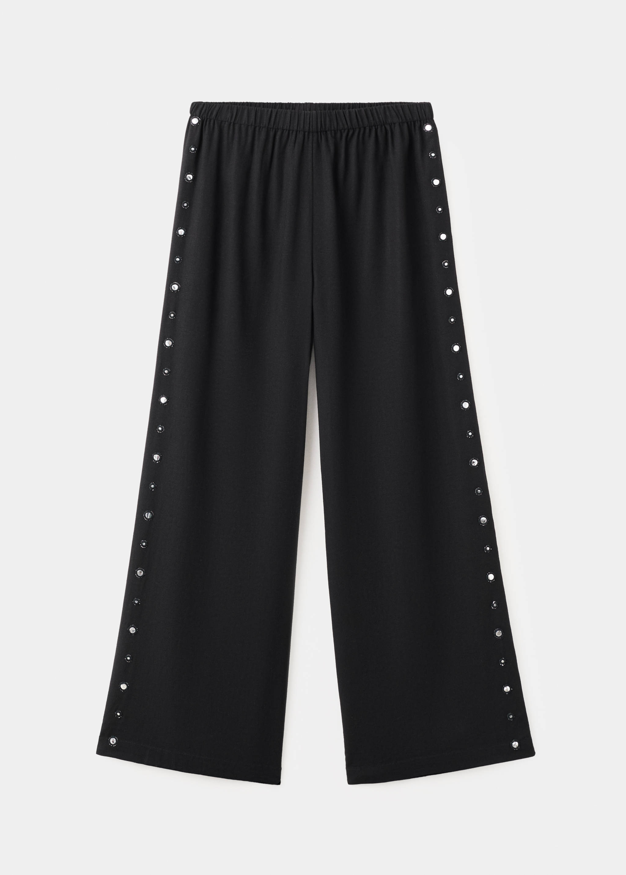 Pantalón recto lino - Artículo sin modelo