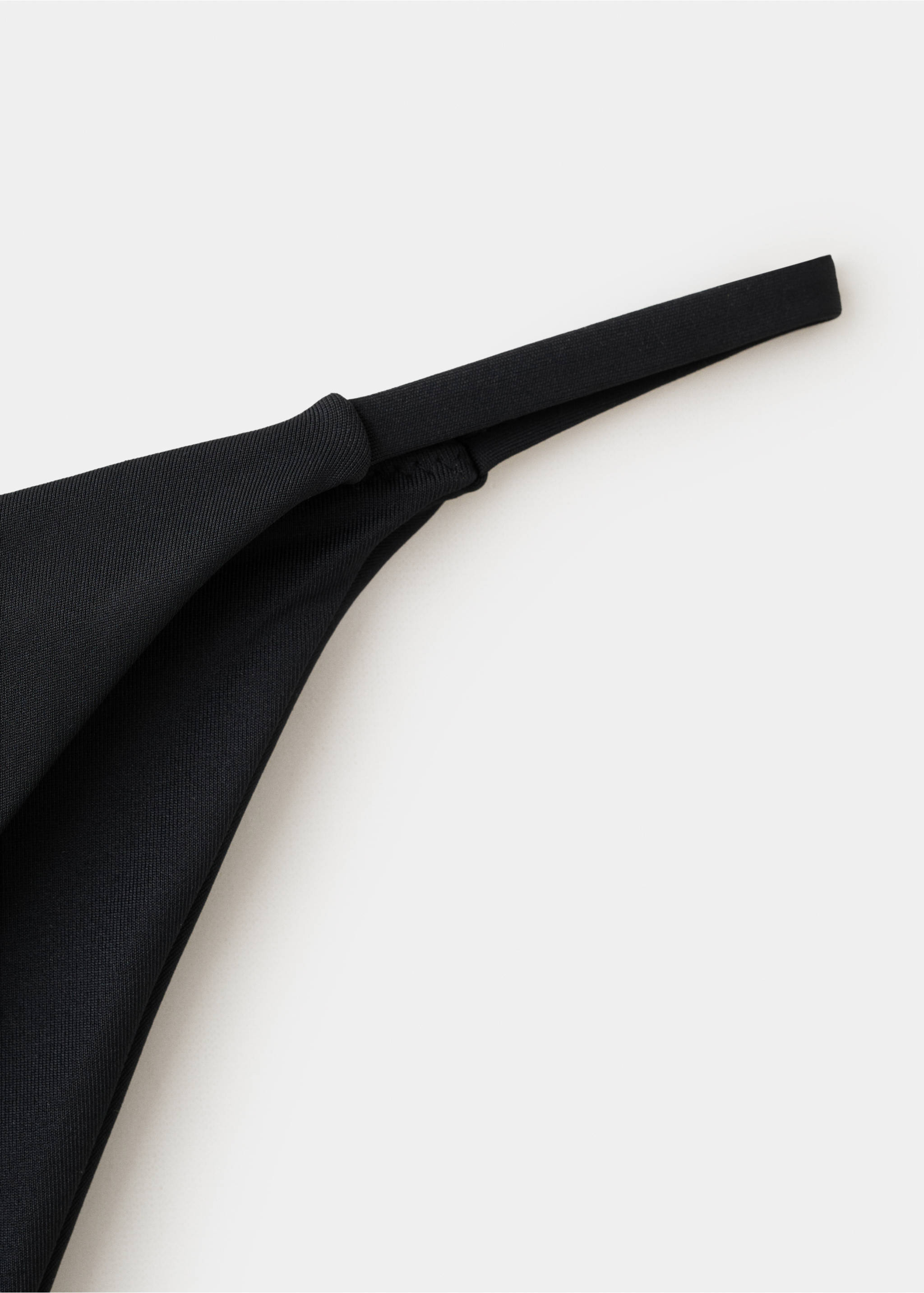 Бразильские трусики от бикини - Деталь изделия 8, Черный. Ref: 27026722-00.