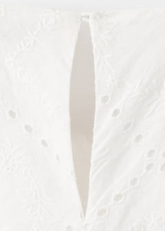 Short balloon dress — White 6