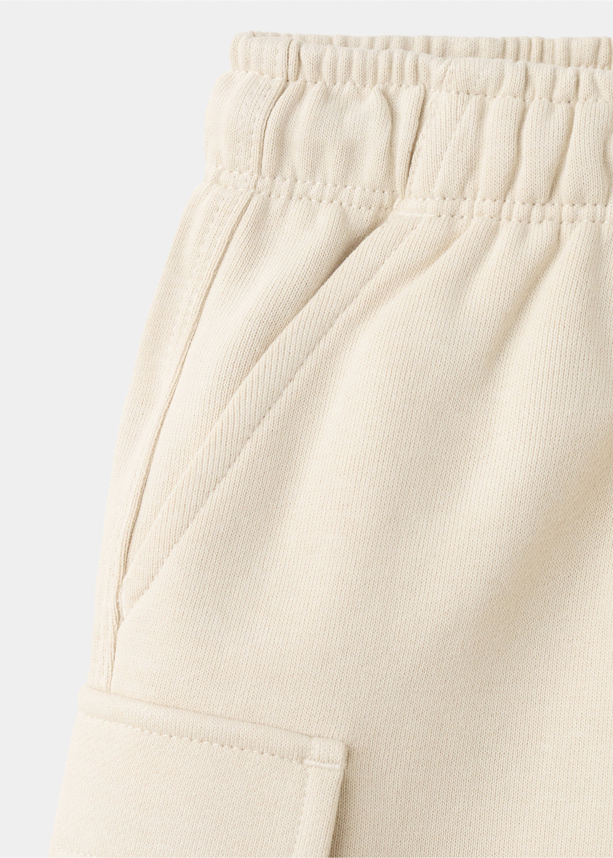 Bermudas cargo cordón - Detalle del artículo 0, Beige. Ref: 27026733-00.