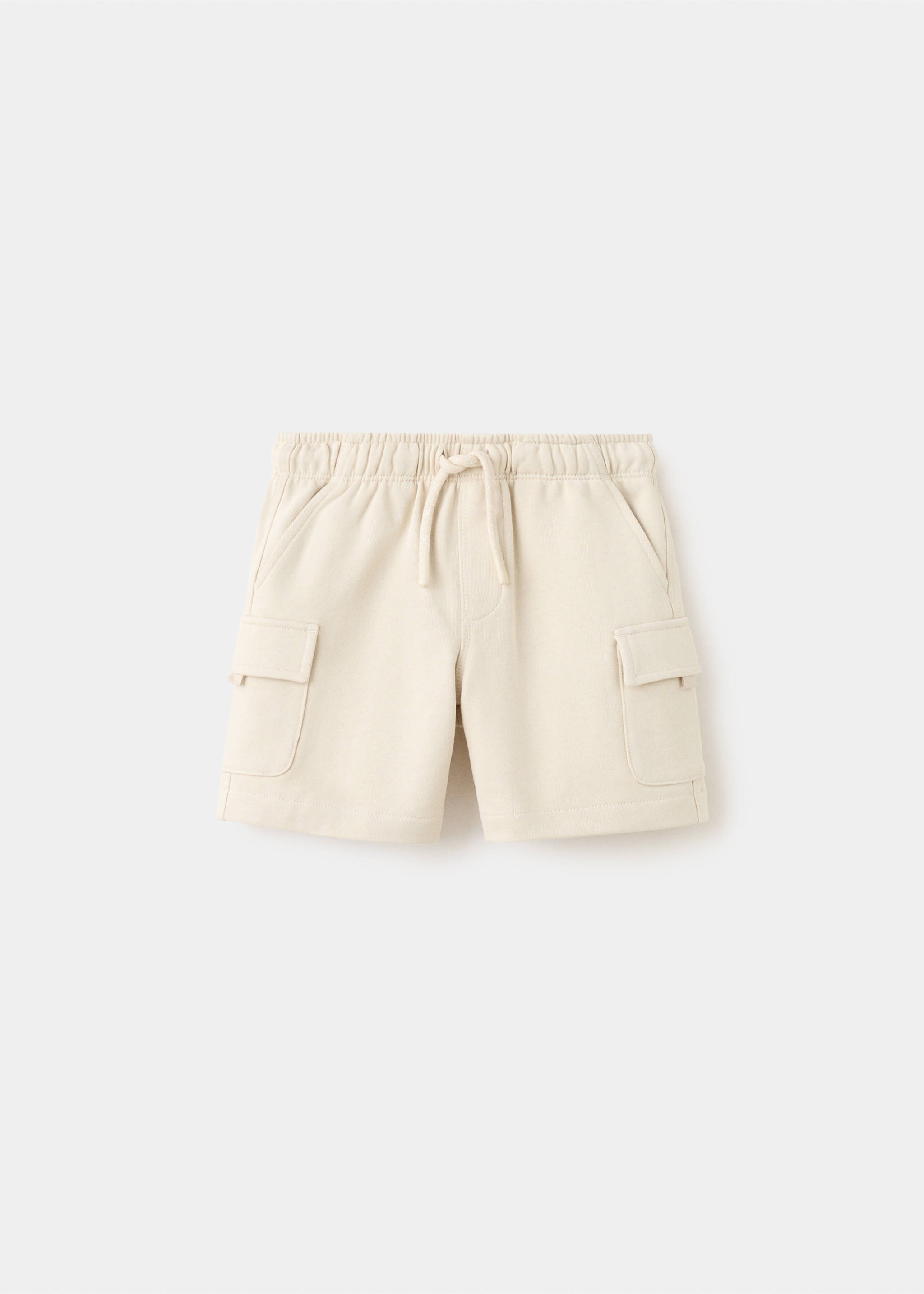Bermudas cargo cordón - Artículo sin modelo, Beige. Ref: 27026733-00.