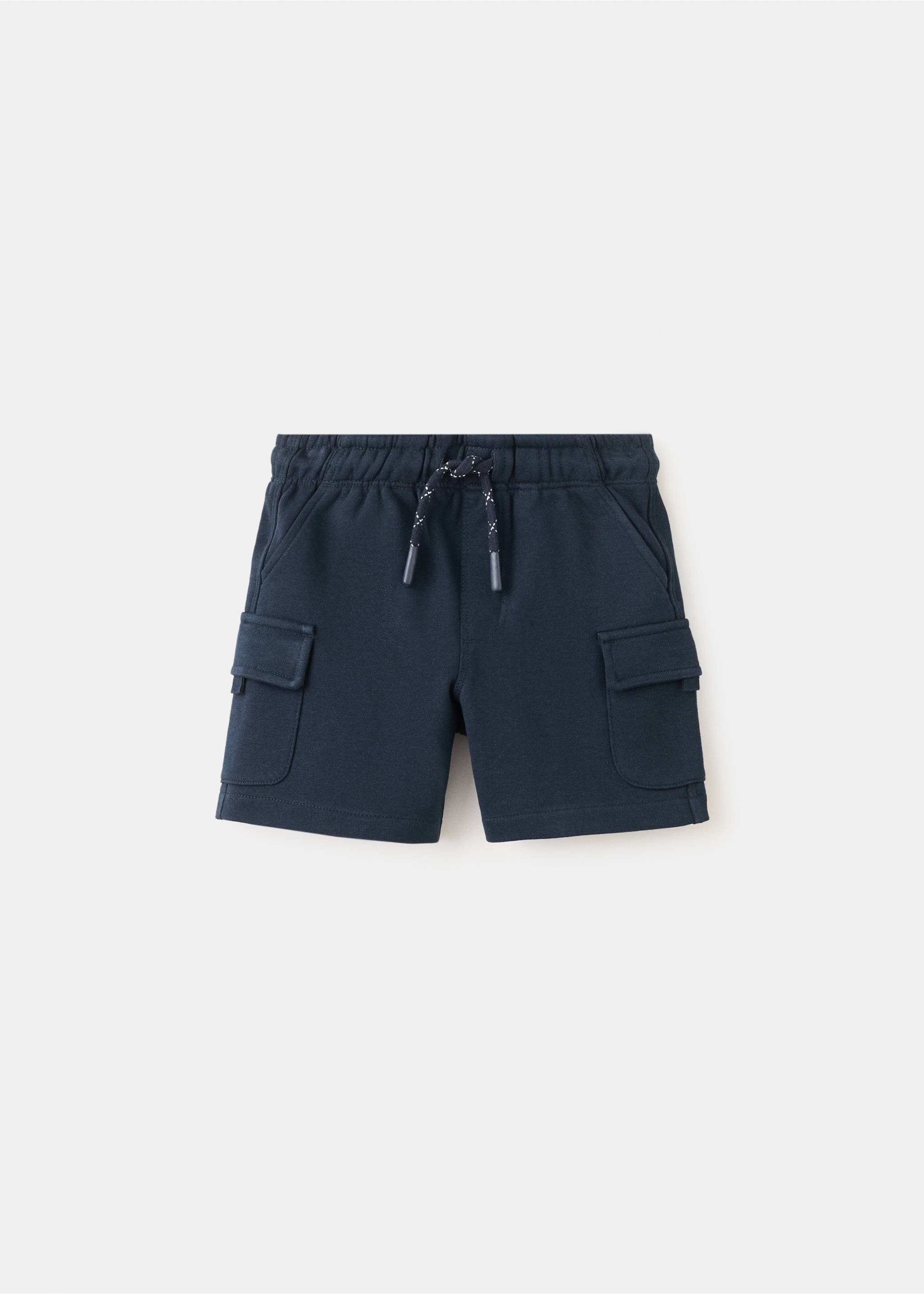 Bermudas cargo cordón - Artículo sin modelo, Azul marino. Ref: 27026733-00.