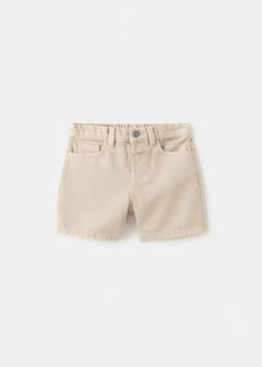 Straight-fit denim bermuda shorts — Light/Pastel Grey 2