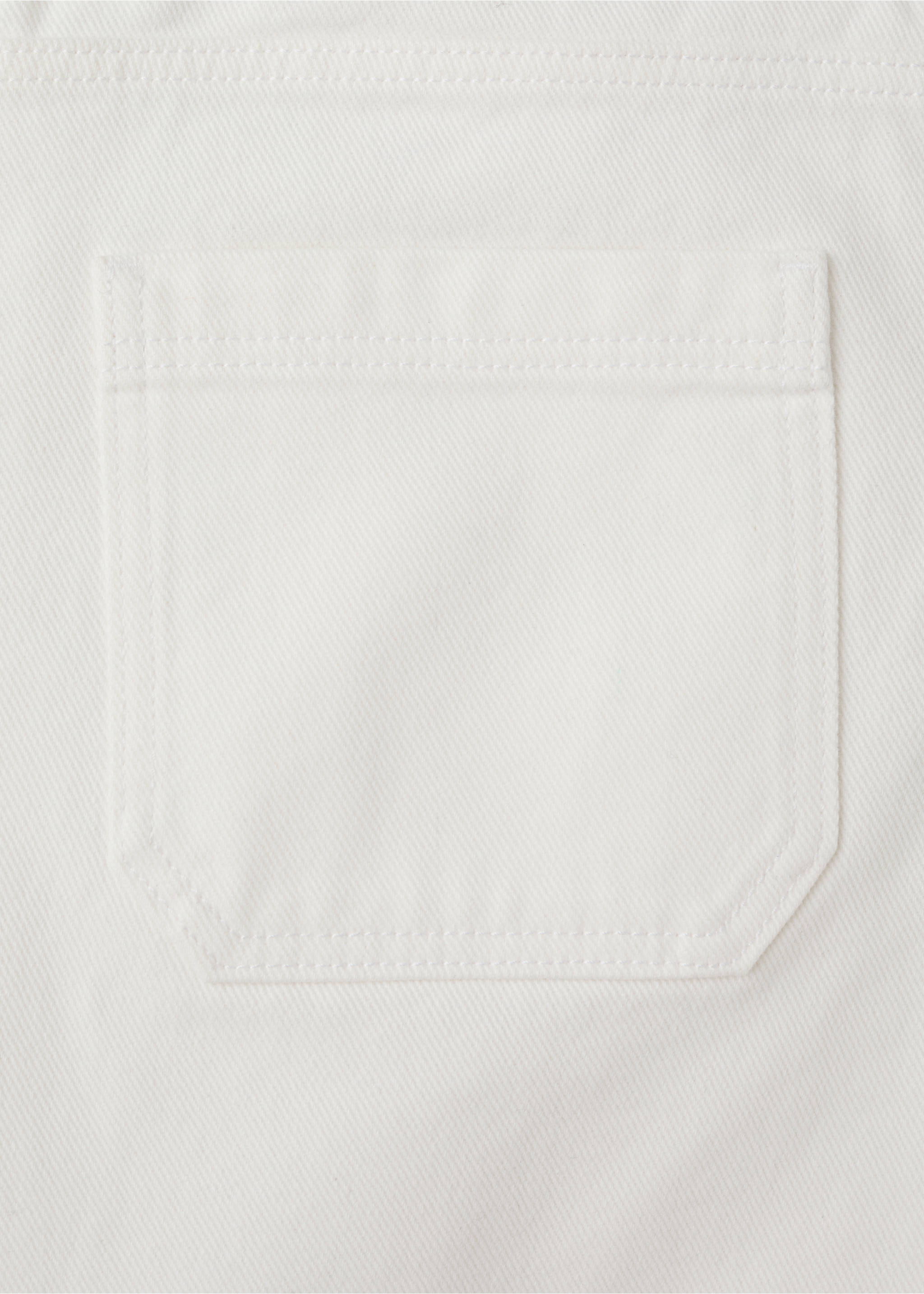 Bermudas vaqueras - Detalle del artículo 0, Blanco. Ref: 27026736-00.