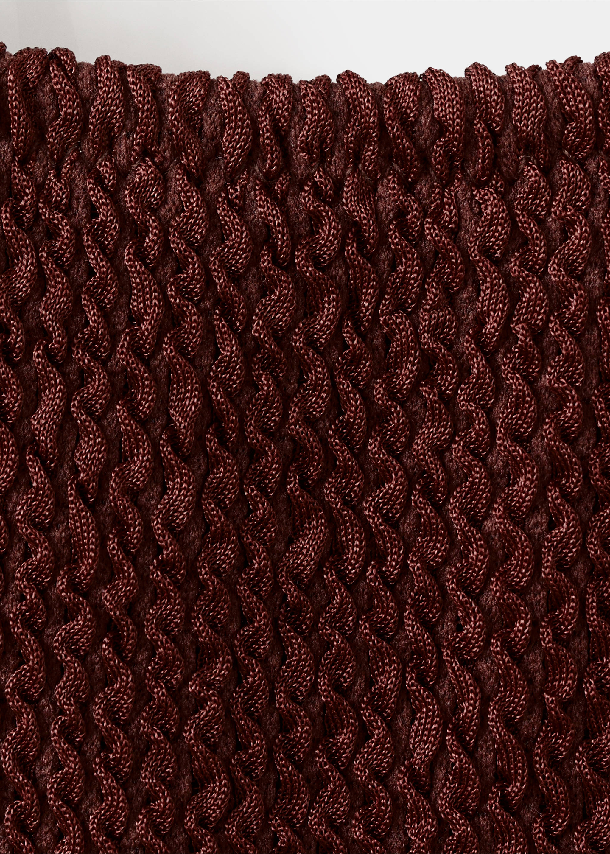 Textured swimsuit - Details of the article 0, Russet. Ref: 27026738-00.