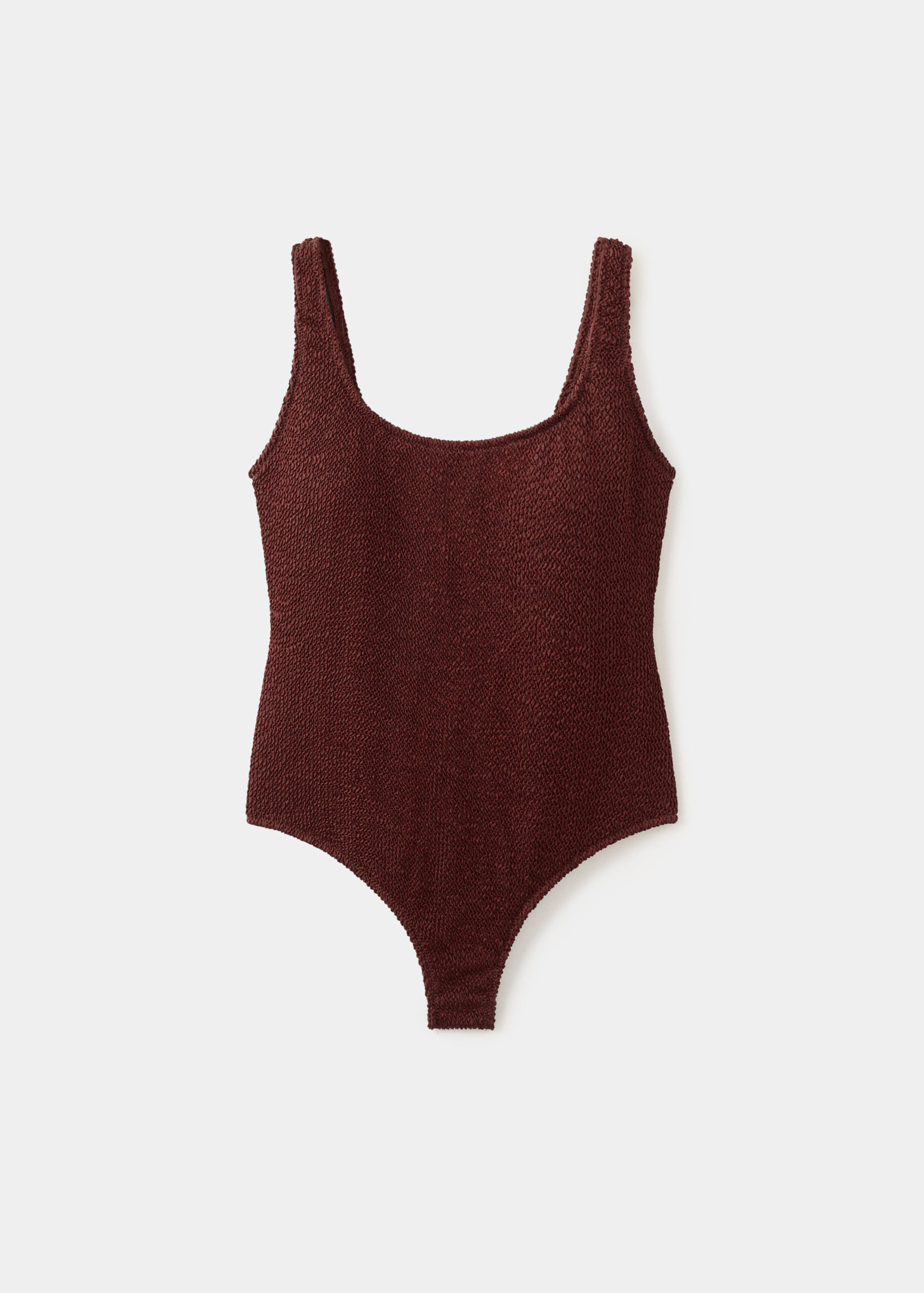 Textured swimsuit - Article without model