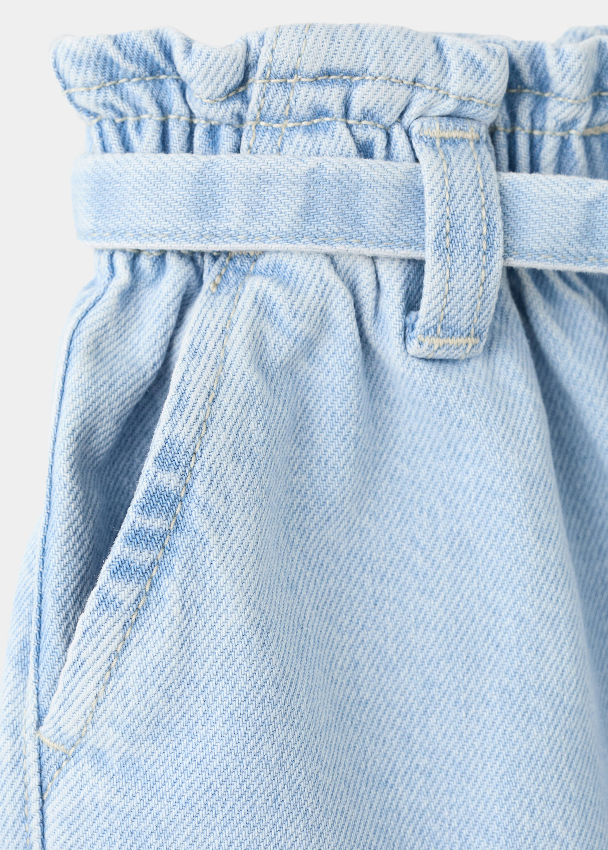 Gathered waist shorts - Details of the article 0