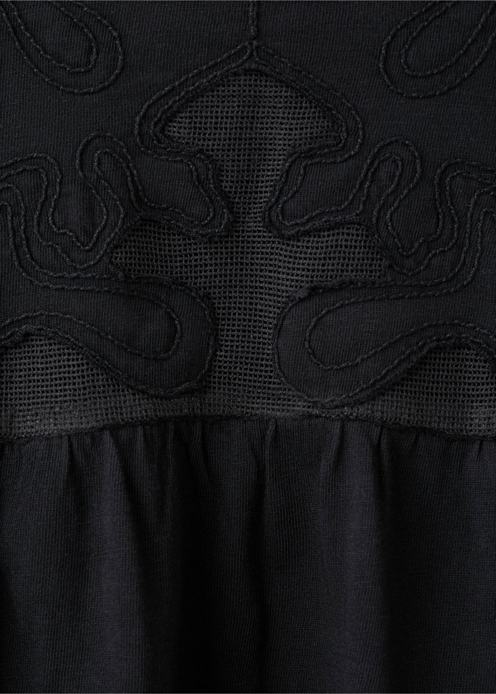 Бавовняний топ на бретелях - Детальніше про товар 0, Чорний. Ref: 27026742-00.