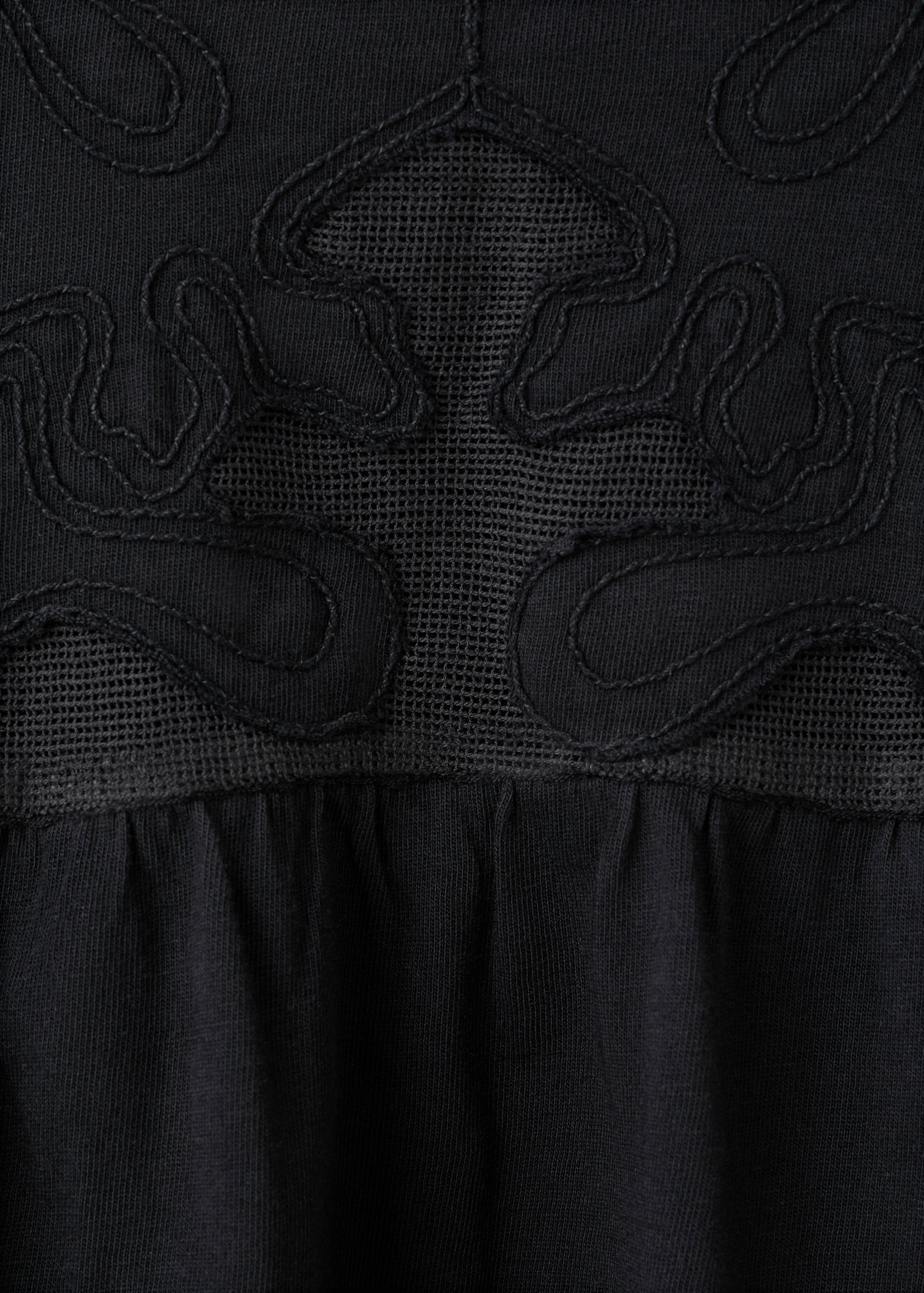 Cotton top with straps - Details of the article 0