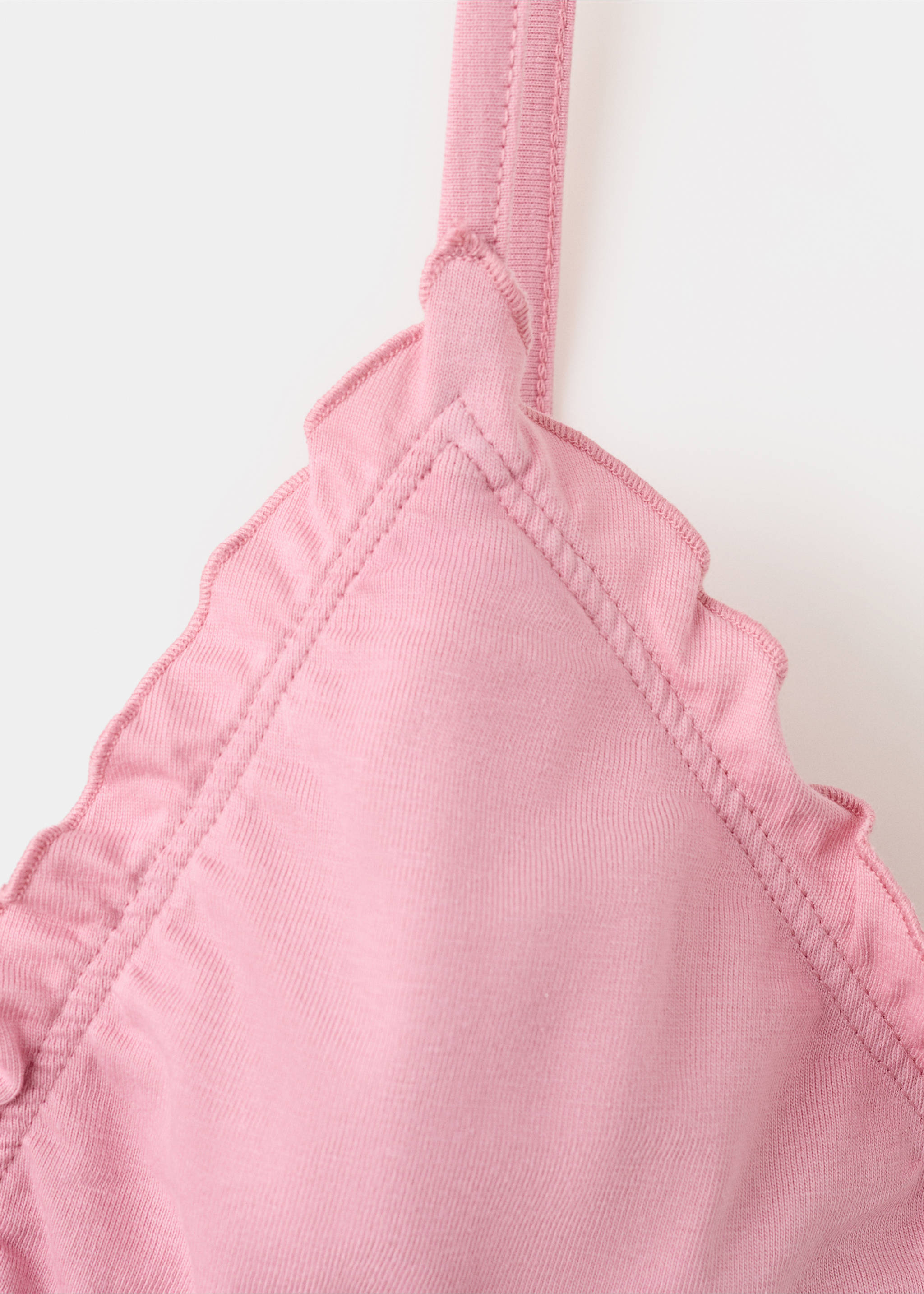 Топ памук презрамки - Данни за артикула 8, Розово. Ref: 27026743-00.