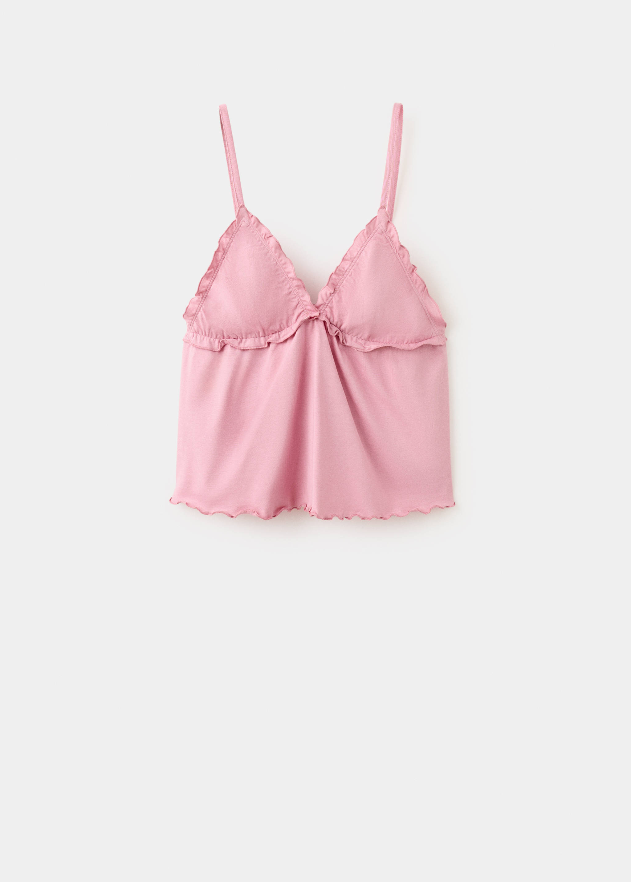 Cotton top with straps - Article without model