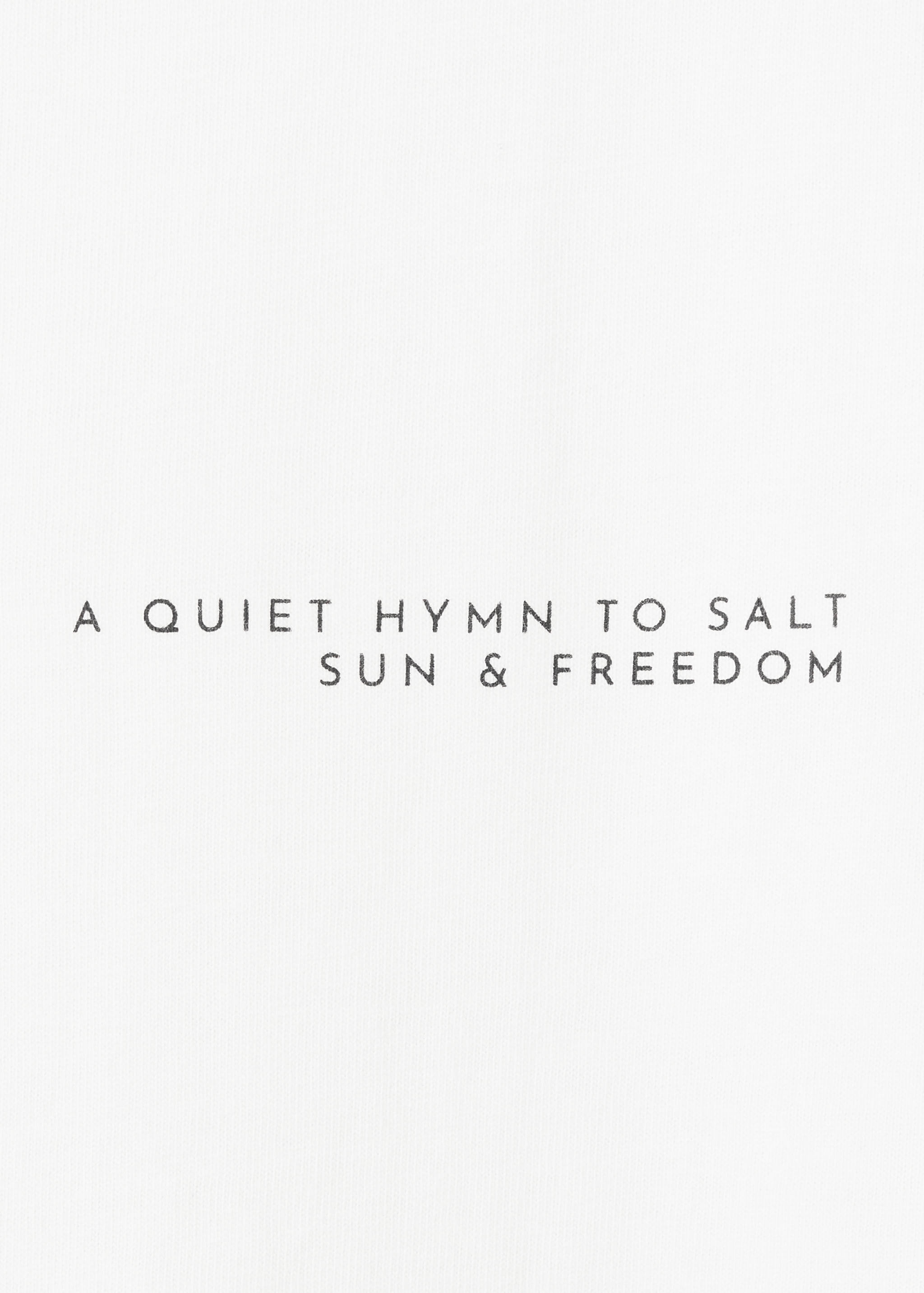 T-shirt algodão estampada - Pormenor do artigo 8