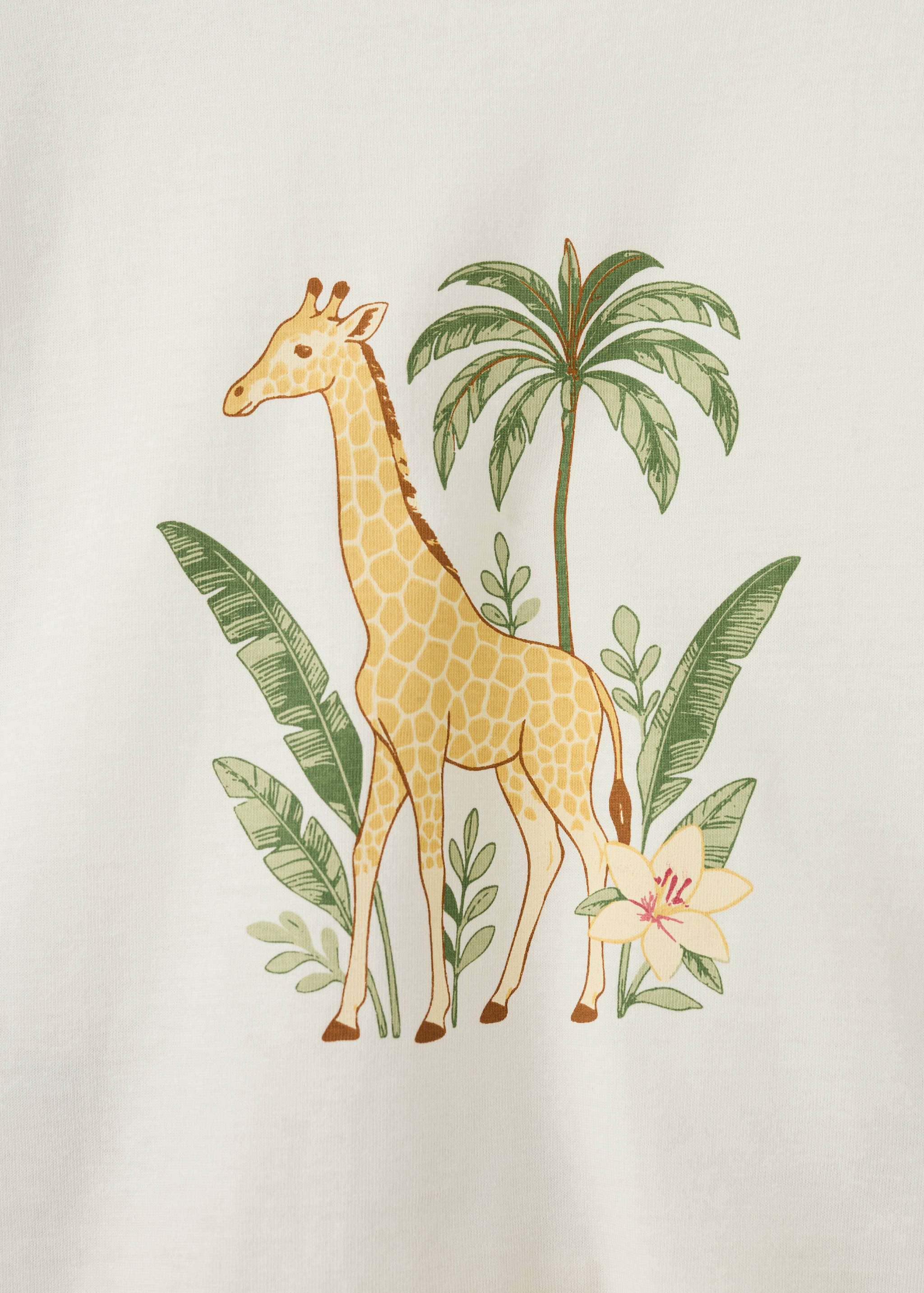 Bedrukte korte pyjama - Detail van het artikel 8