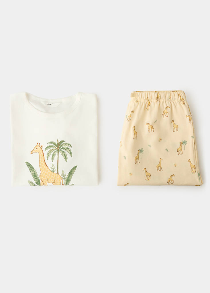 Printed short pyjamas — Off White