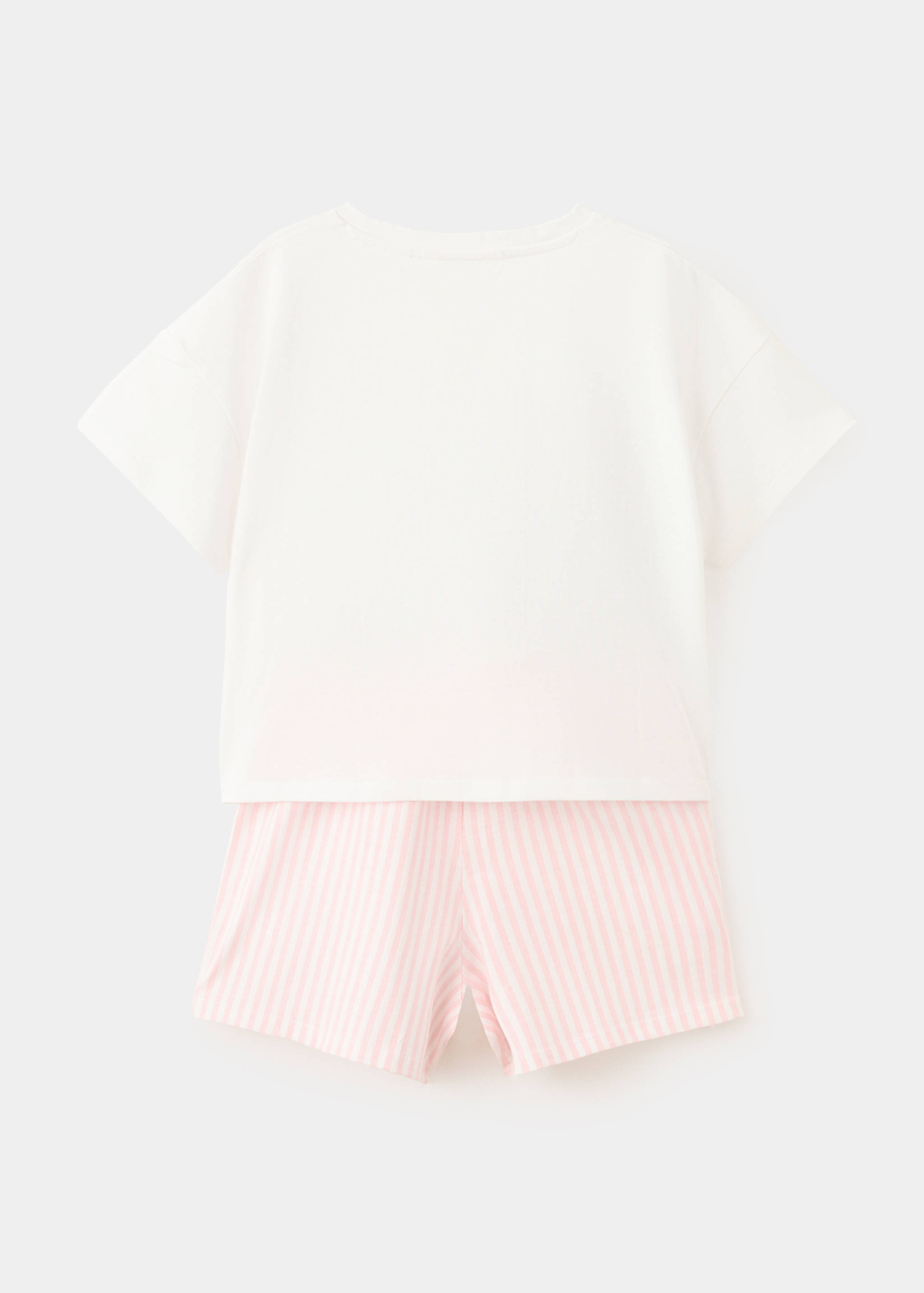 Striped short pyjamas - Reverse of the article