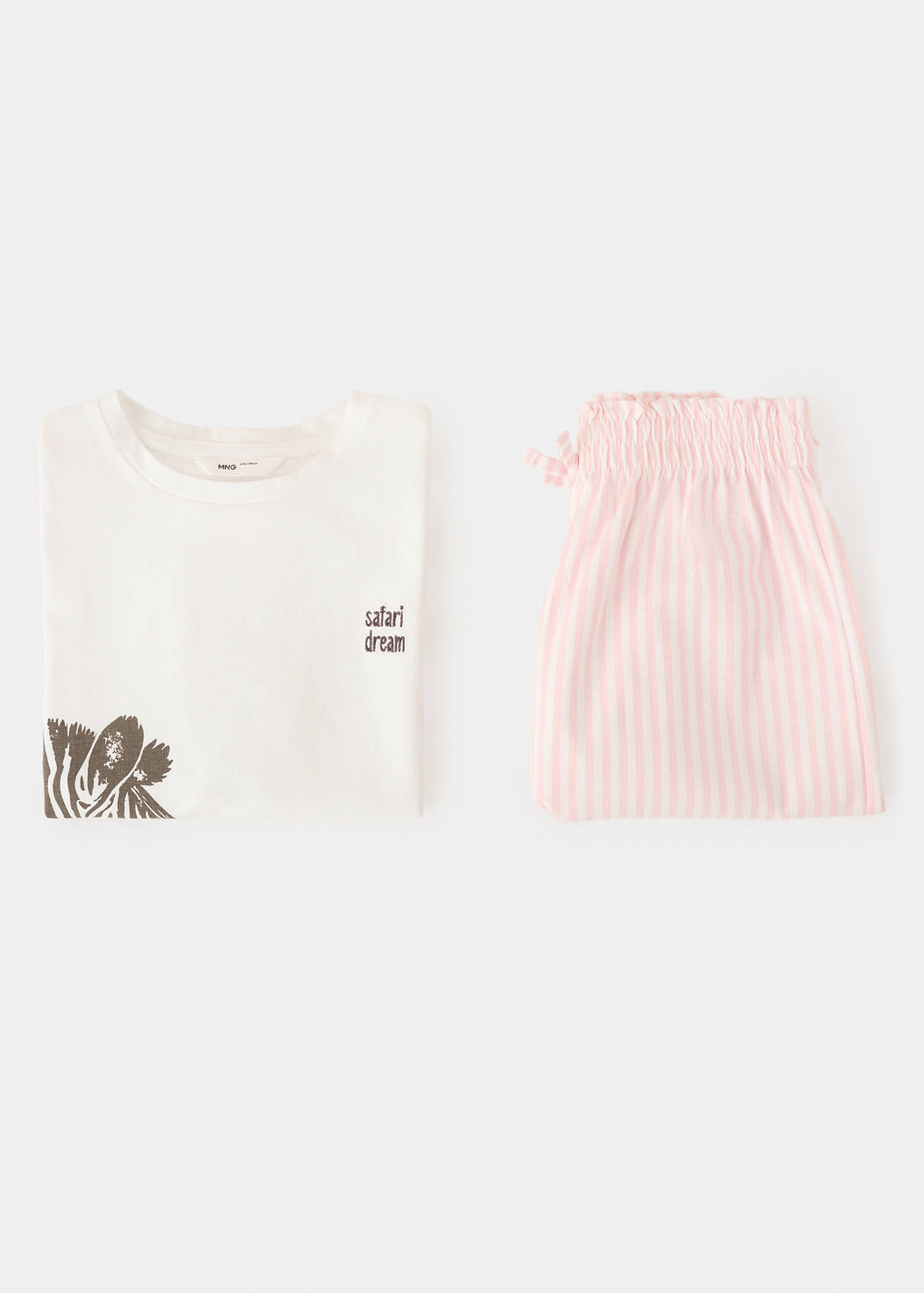 Striped short pyjamas — Off White