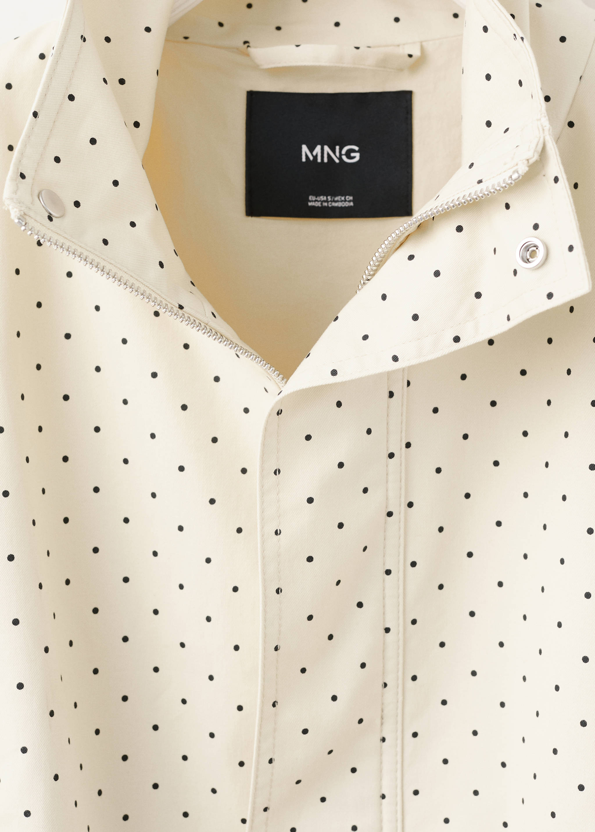 Dots bomber jacket - Details of the article 8