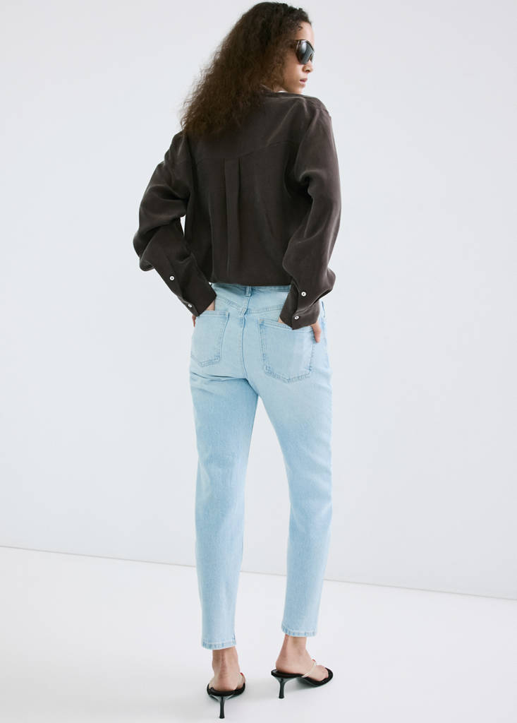 Newmom comfort high-rise jeans — Light Blue