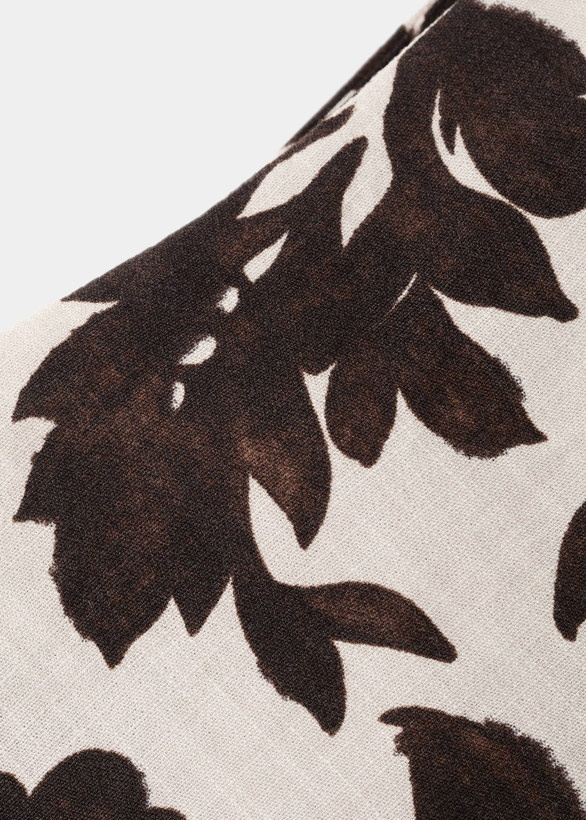 Vestit asimètric amb estampat floral - Detall de l'article 8