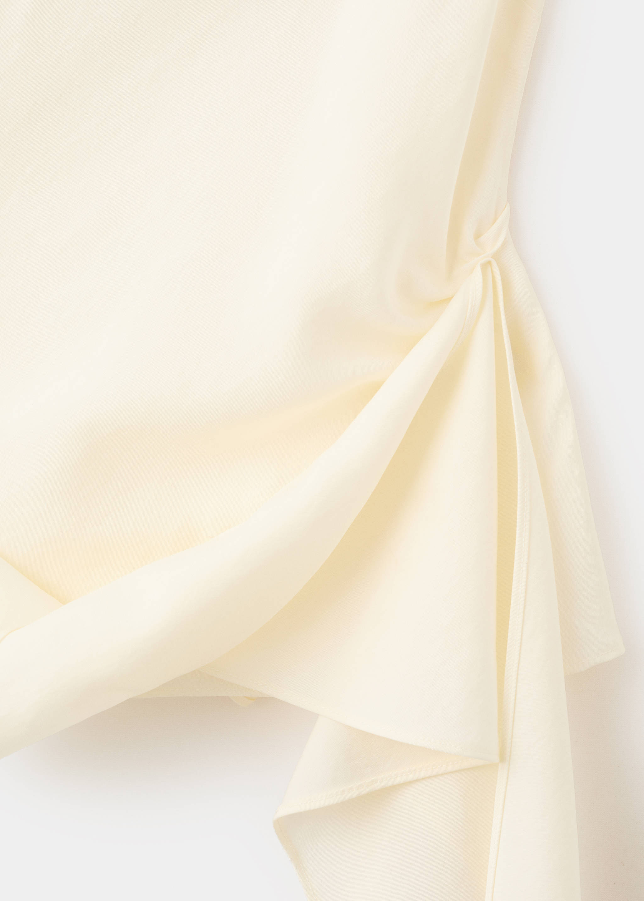 Asymmetrical lyocell top - Details of the article 8