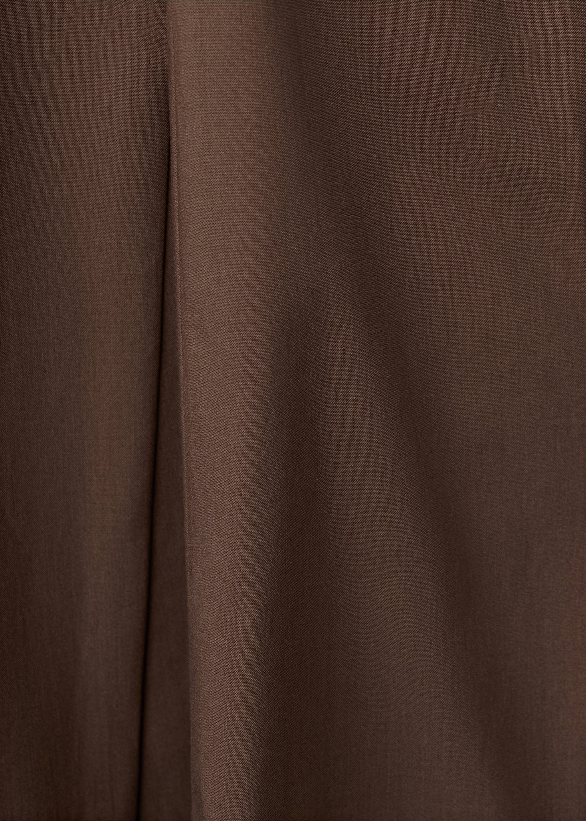 Robe chemise Lyocell - Détail de l'article 0, Marron. Ref: 27027153-00.