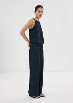 Wide leg mid-rise jeans — Open Blue 2