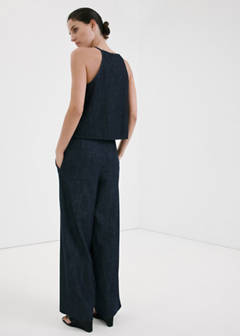 Wide leg mid-rise jeans — Open Blue 3