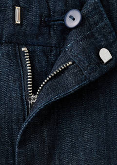 Wide leg mid-rise jeans — Open Blue 9