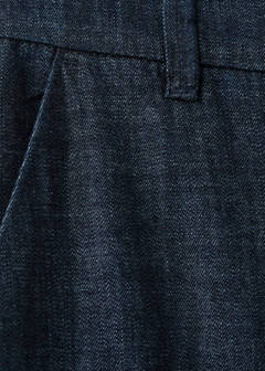Wide leg mid-rise jeans — Open Blue 10