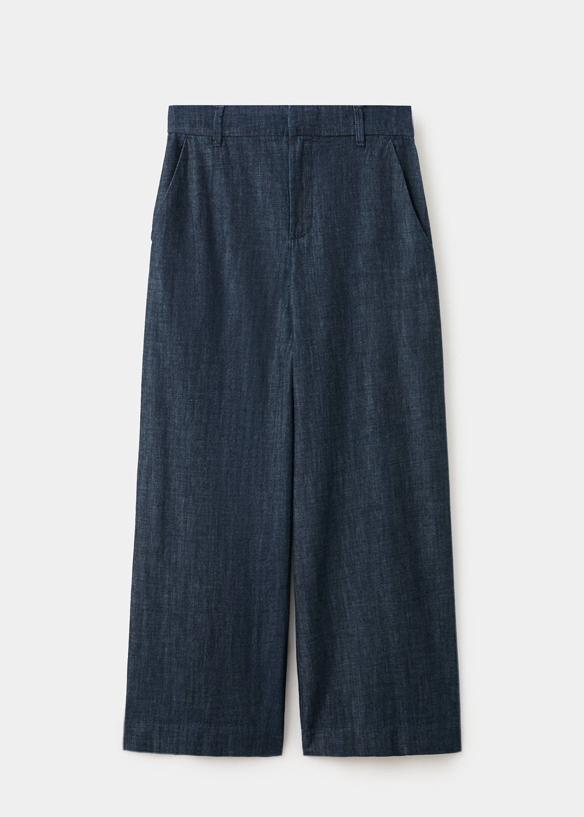 Wide leg mid-rise jeans — Open Blue