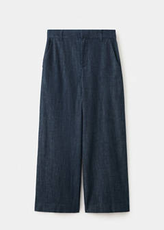 Wide leg mid-rise jeans — Open Blue 8