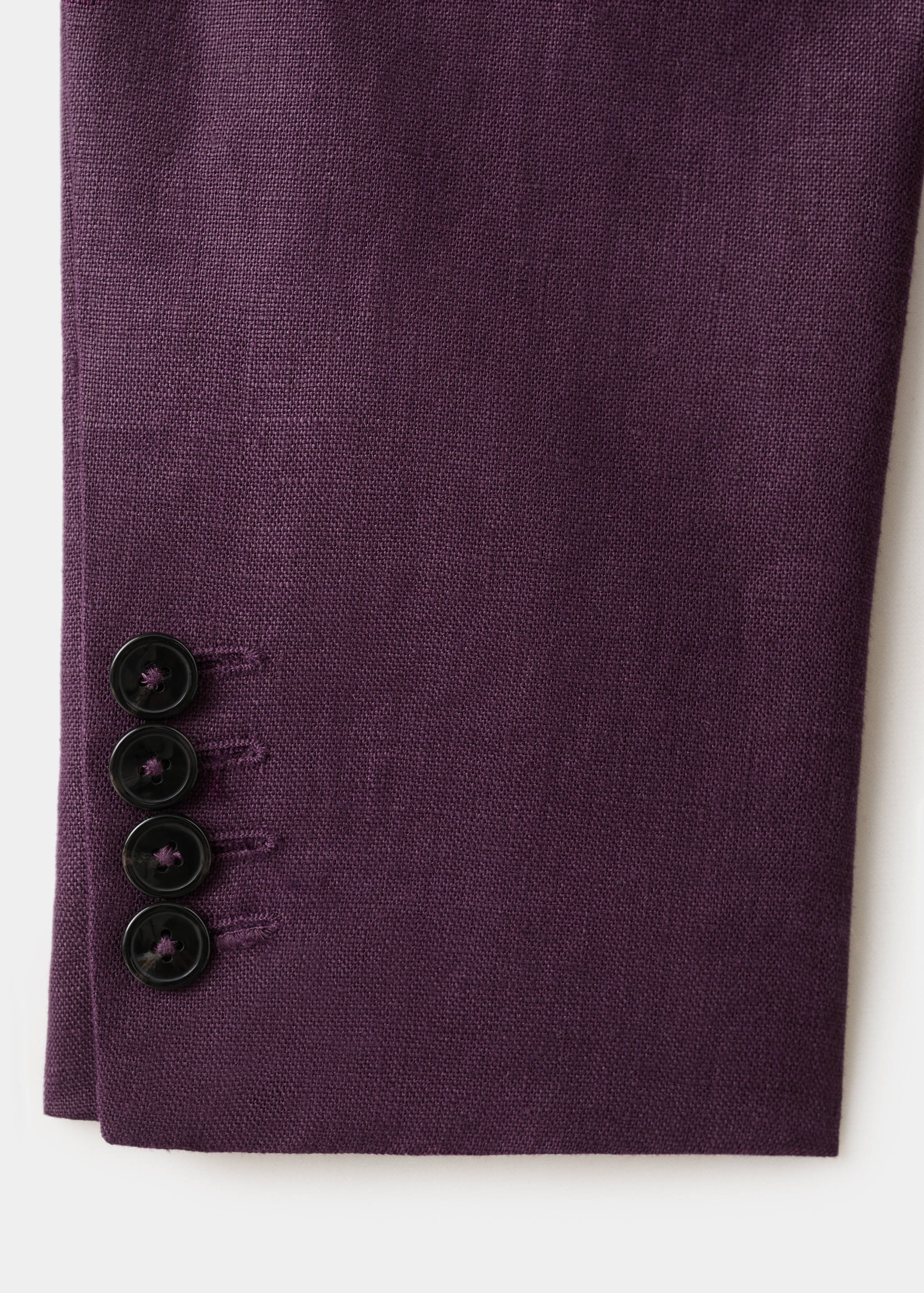 Linen suit jacket - Details of the article 0