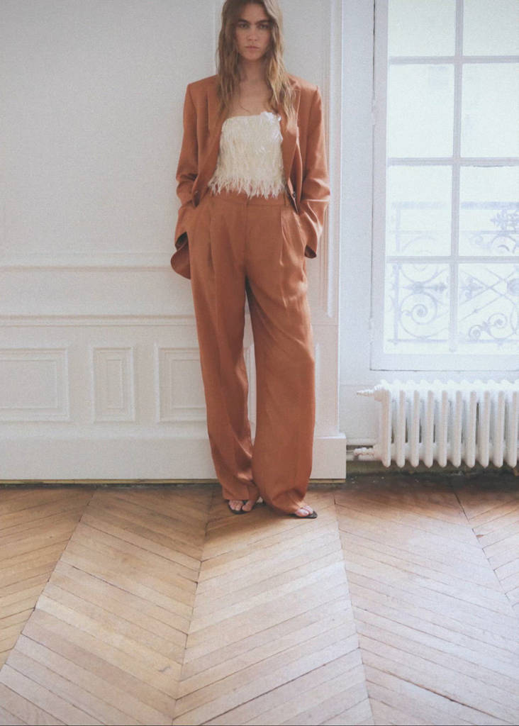 Straight-fit suit blazer