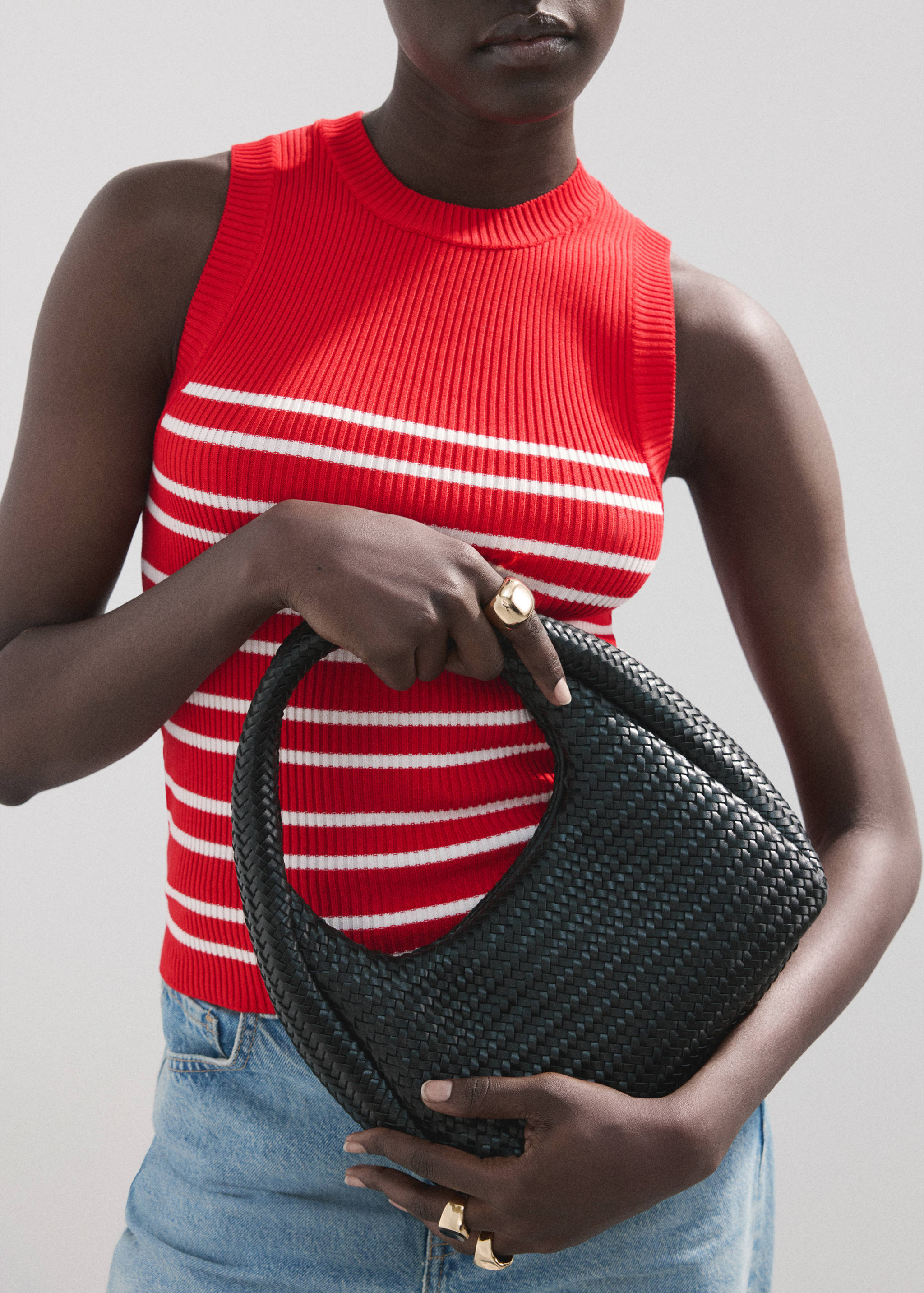 Top maille à rayures - Détail de l'article 2