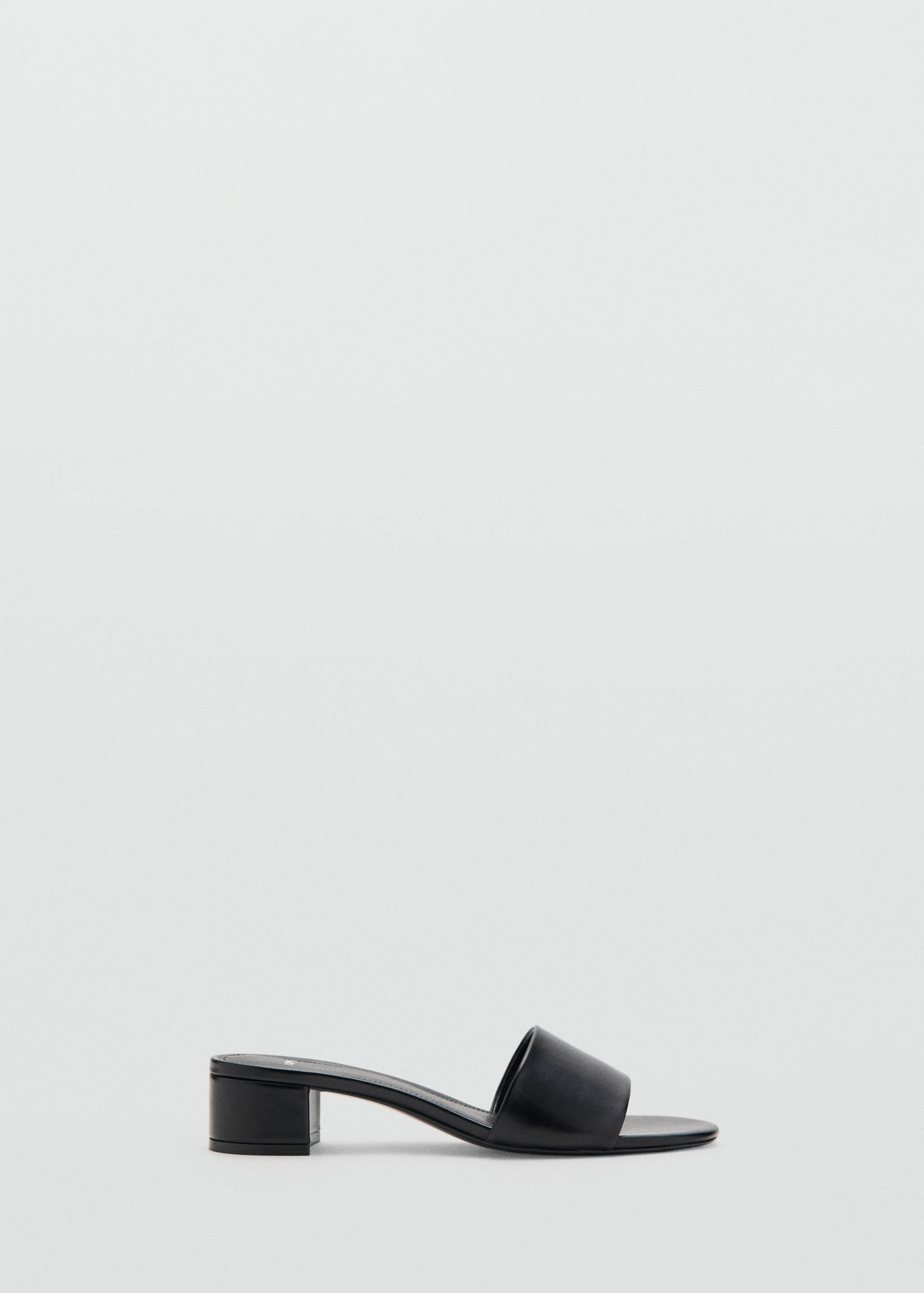 Block-heel sandals with strap - Article without model