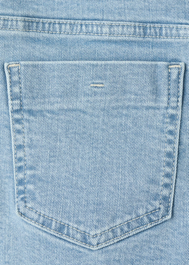 Frayed hem shorts — Light Blue