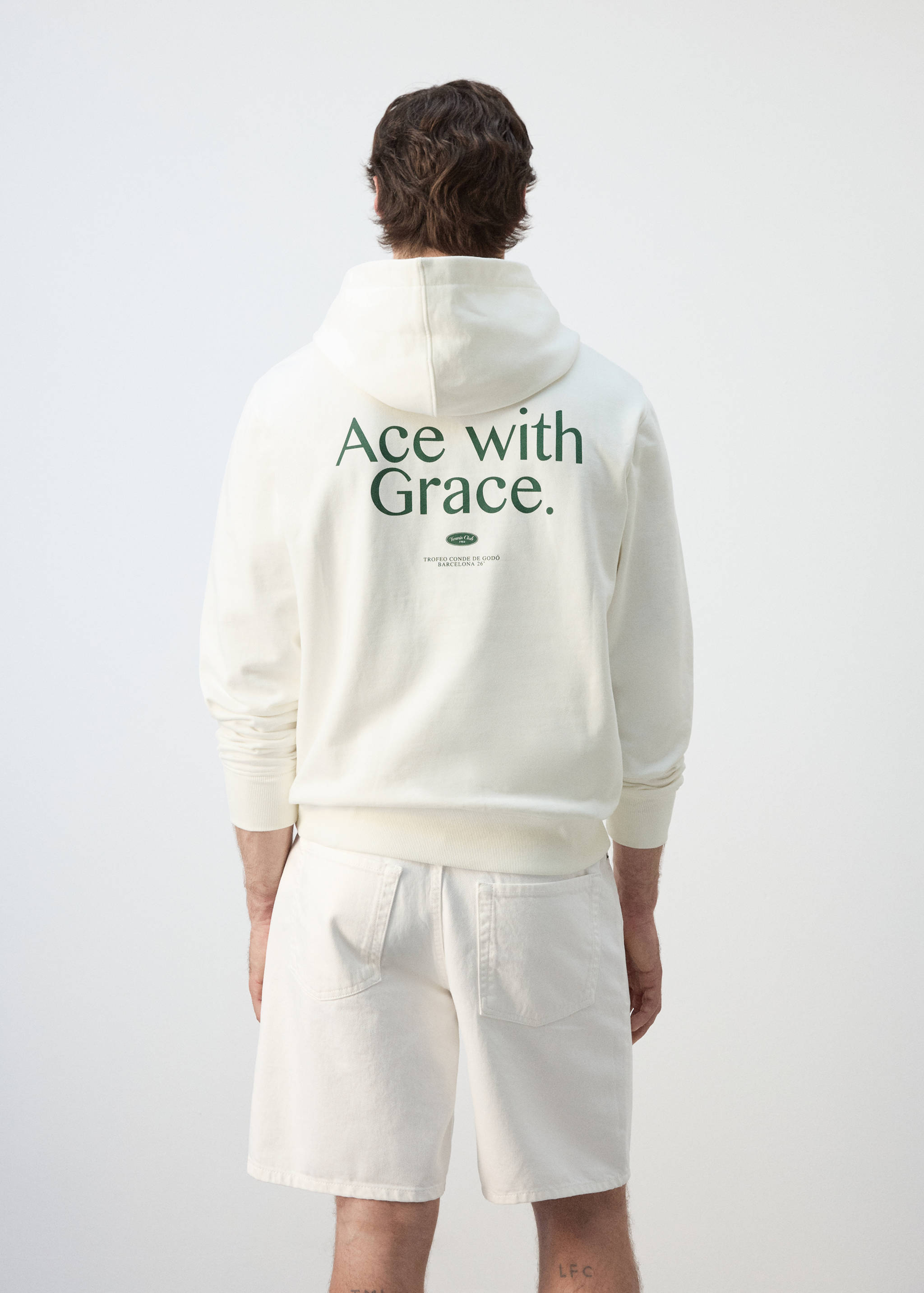Hoodie 100% cotton - Reverse of the article