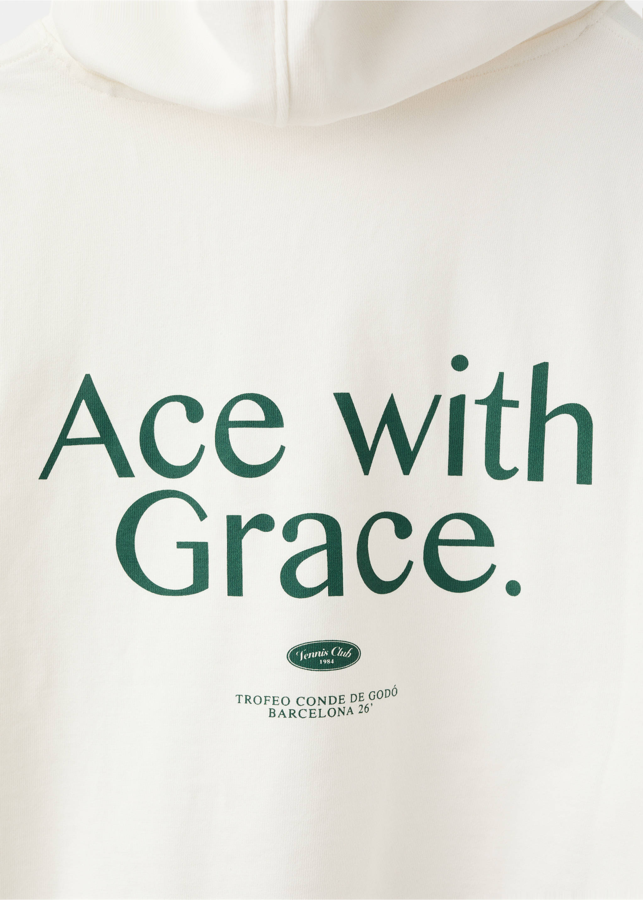 Hoodie 100% cotton - Details of the article 8, Off White. Ref: 27027796-00.