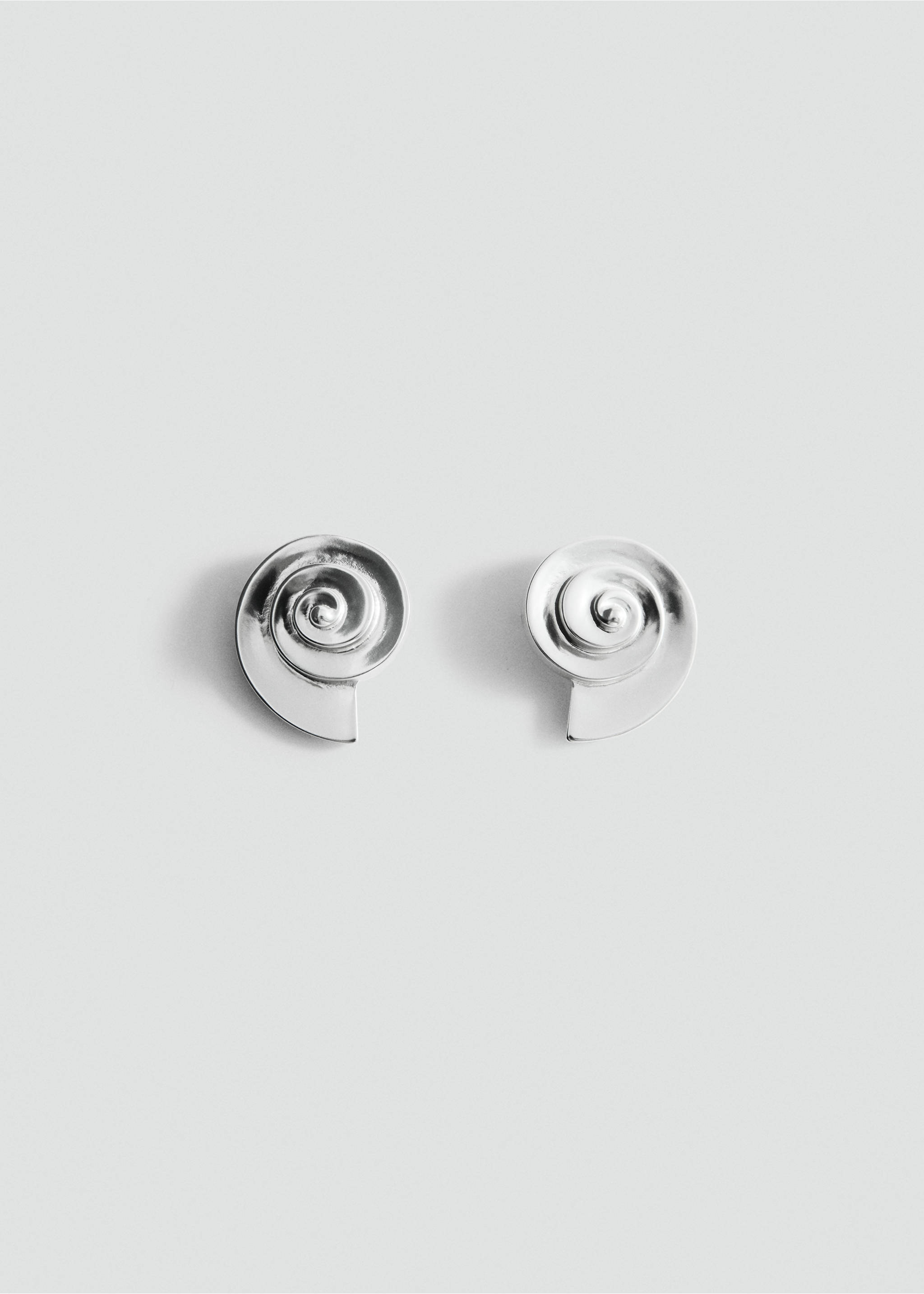 Shell earrings - Article without model, Silver. Ref: 27027800-00.