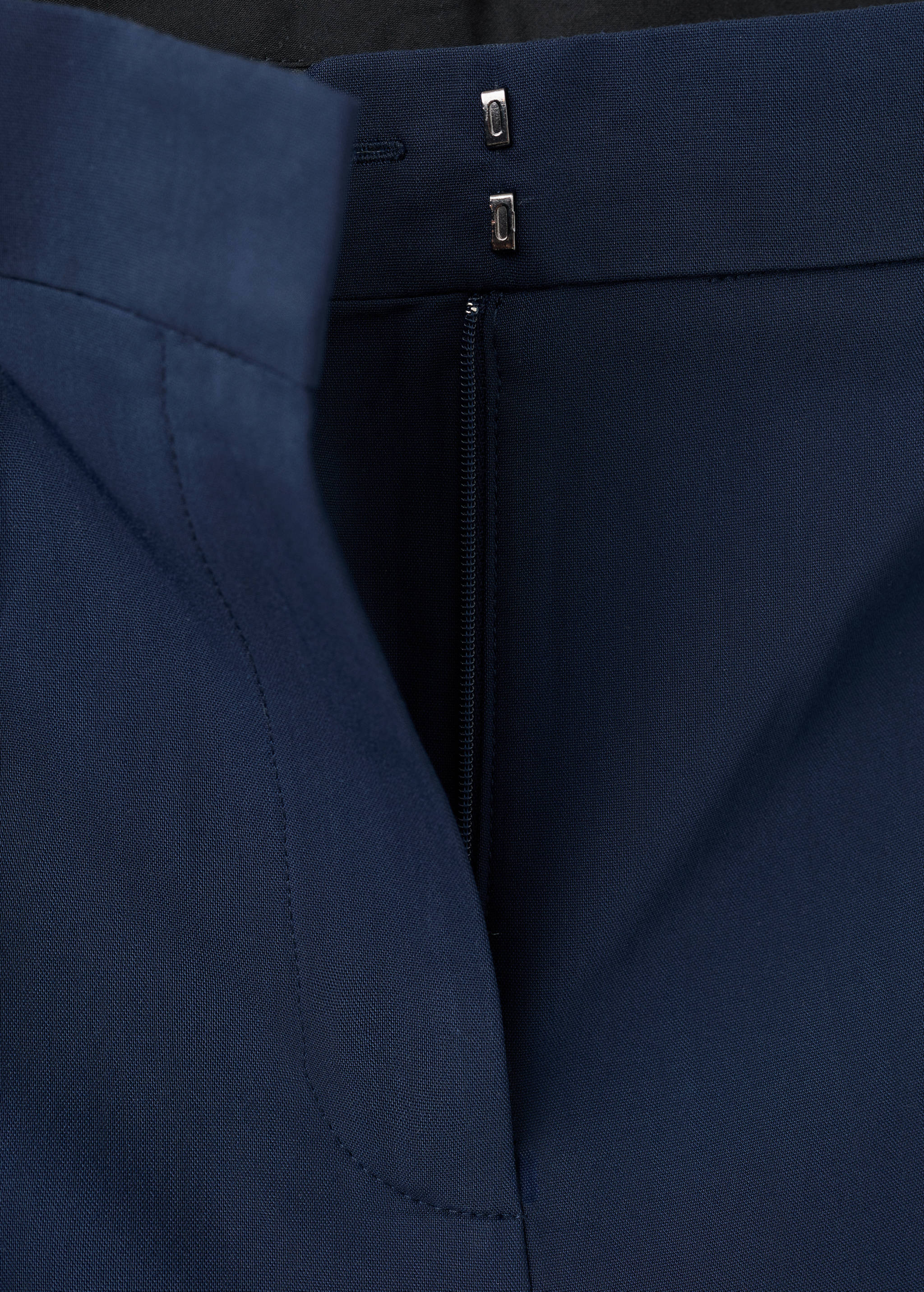 Pantalon de costume droit taille basse - Détail de l'article 0