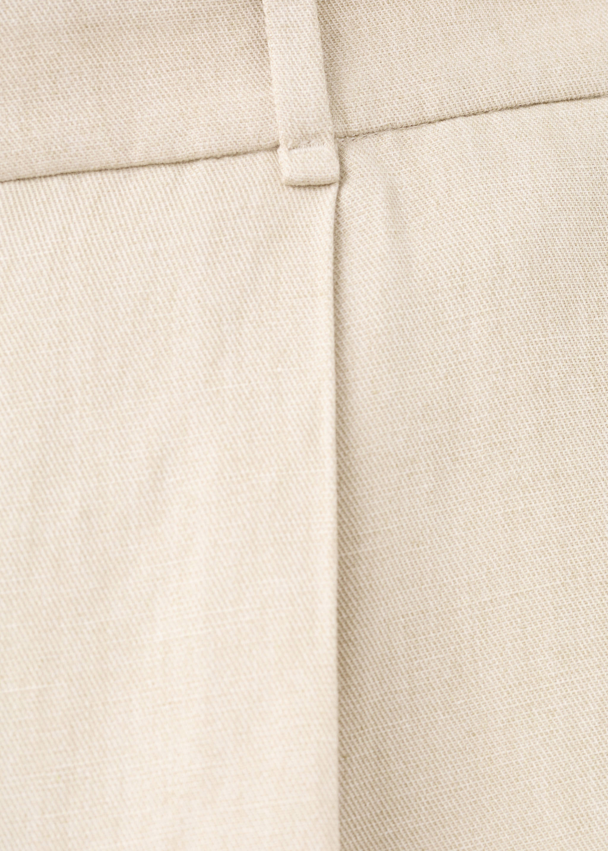 Straight mid-rise suit trousers - Details of the article 8